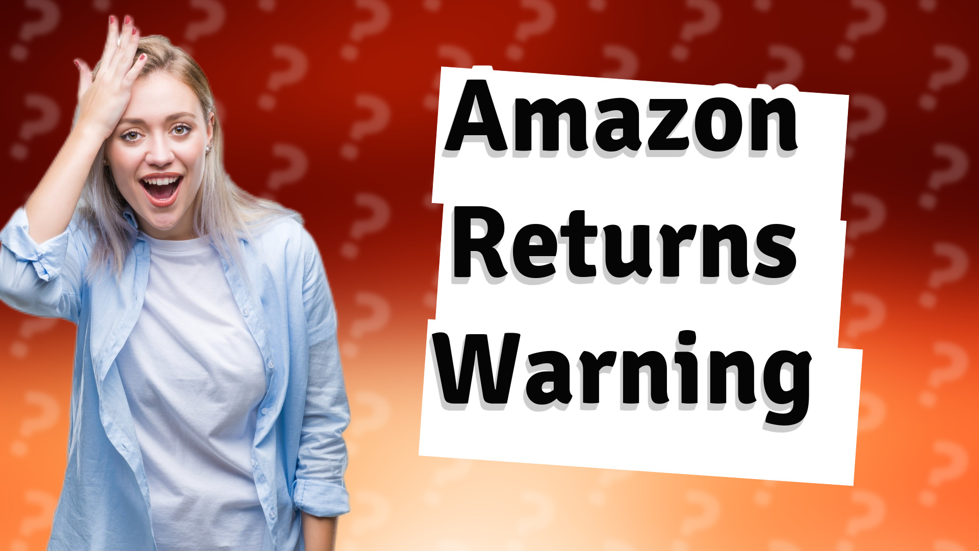 Amazon Returns Warning