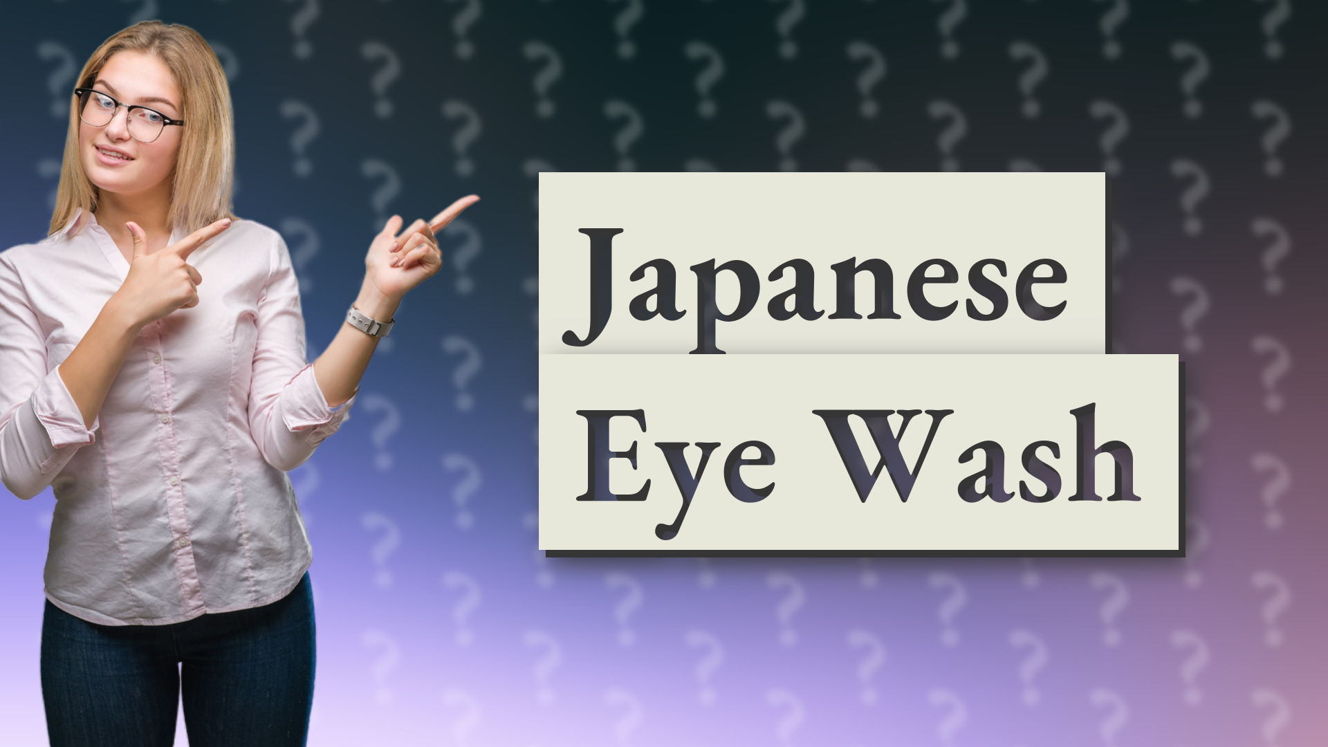 Japanese Eye Wash