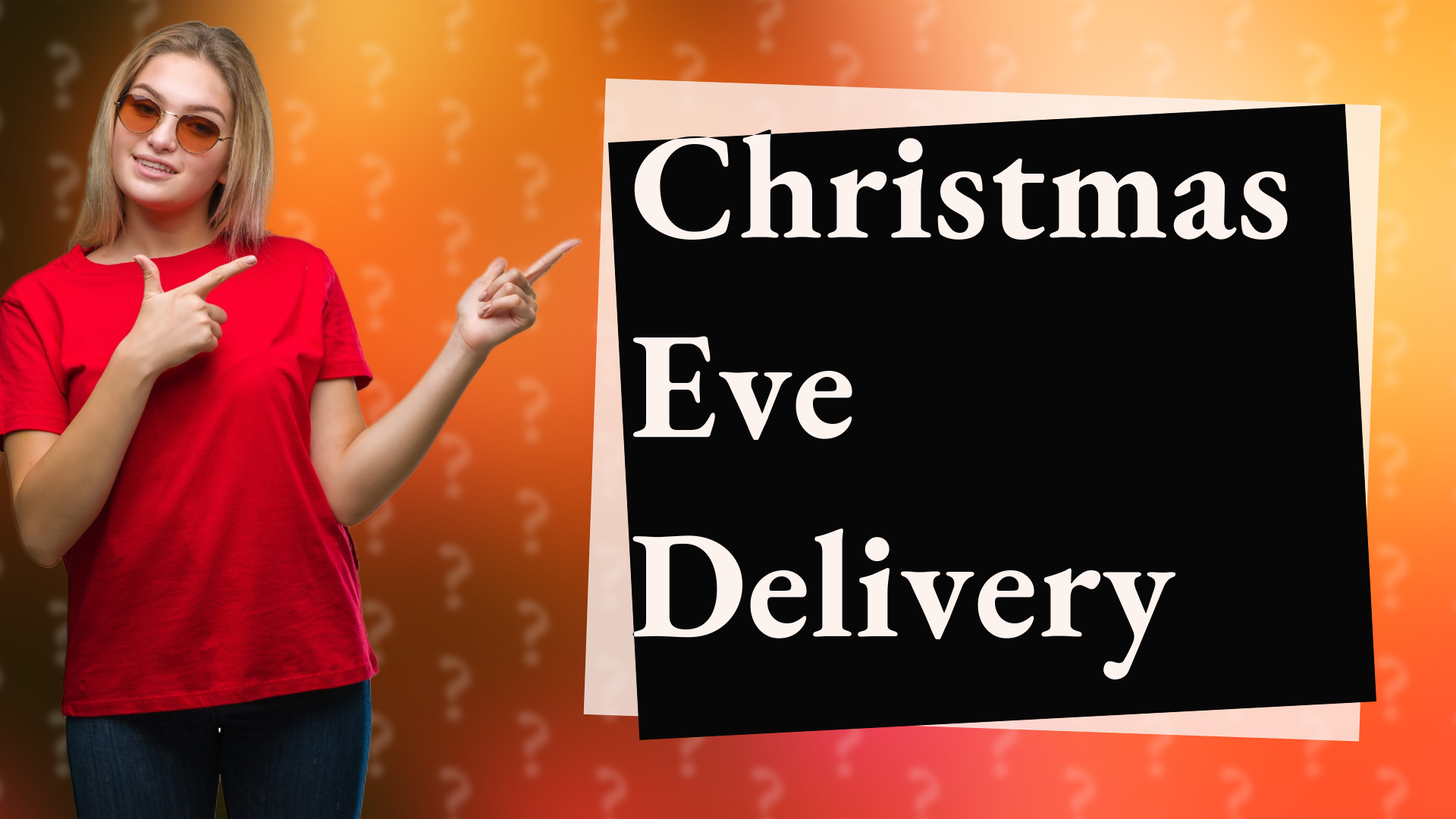 Christmas Eve Delivery