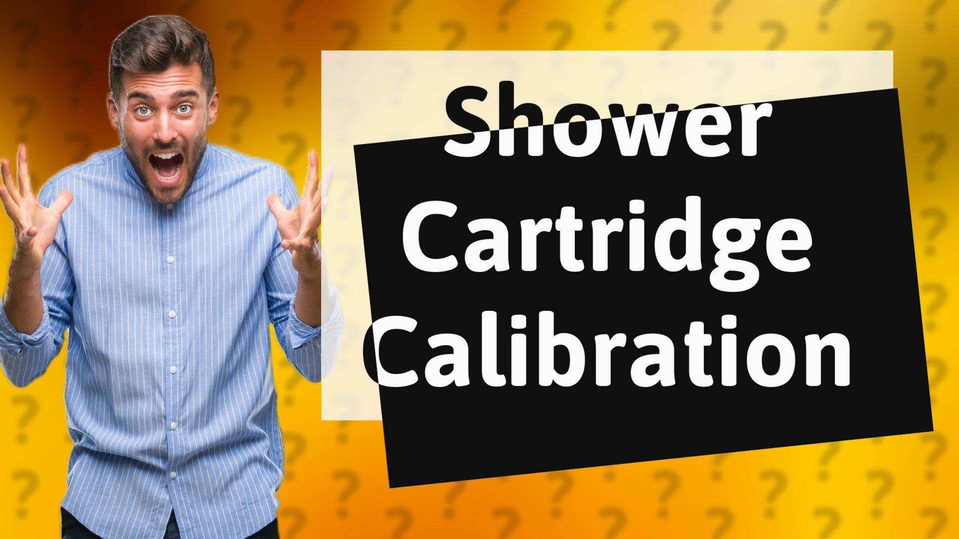 Shower Cartridge Calibration
