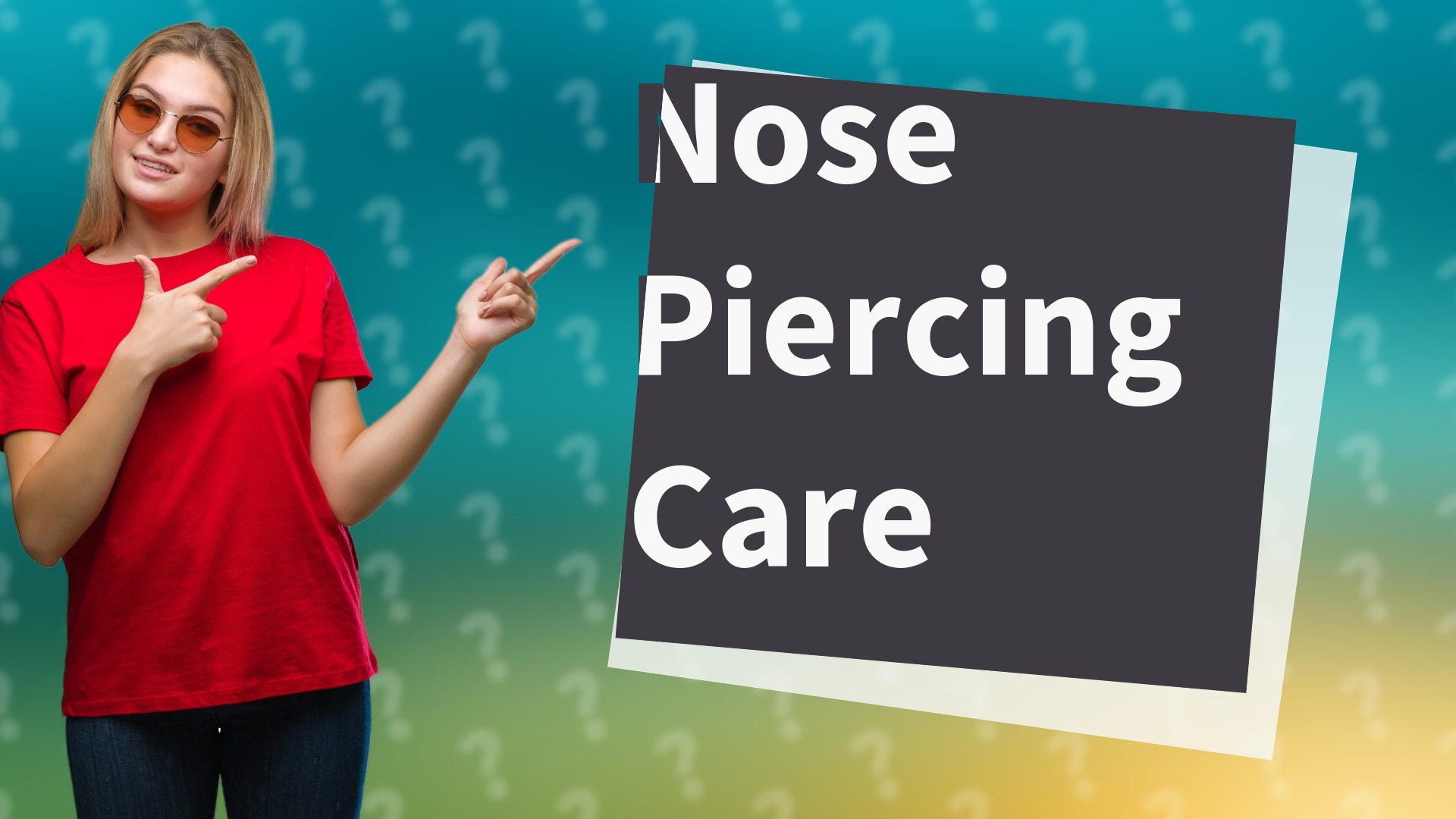 Nose Piercing Care