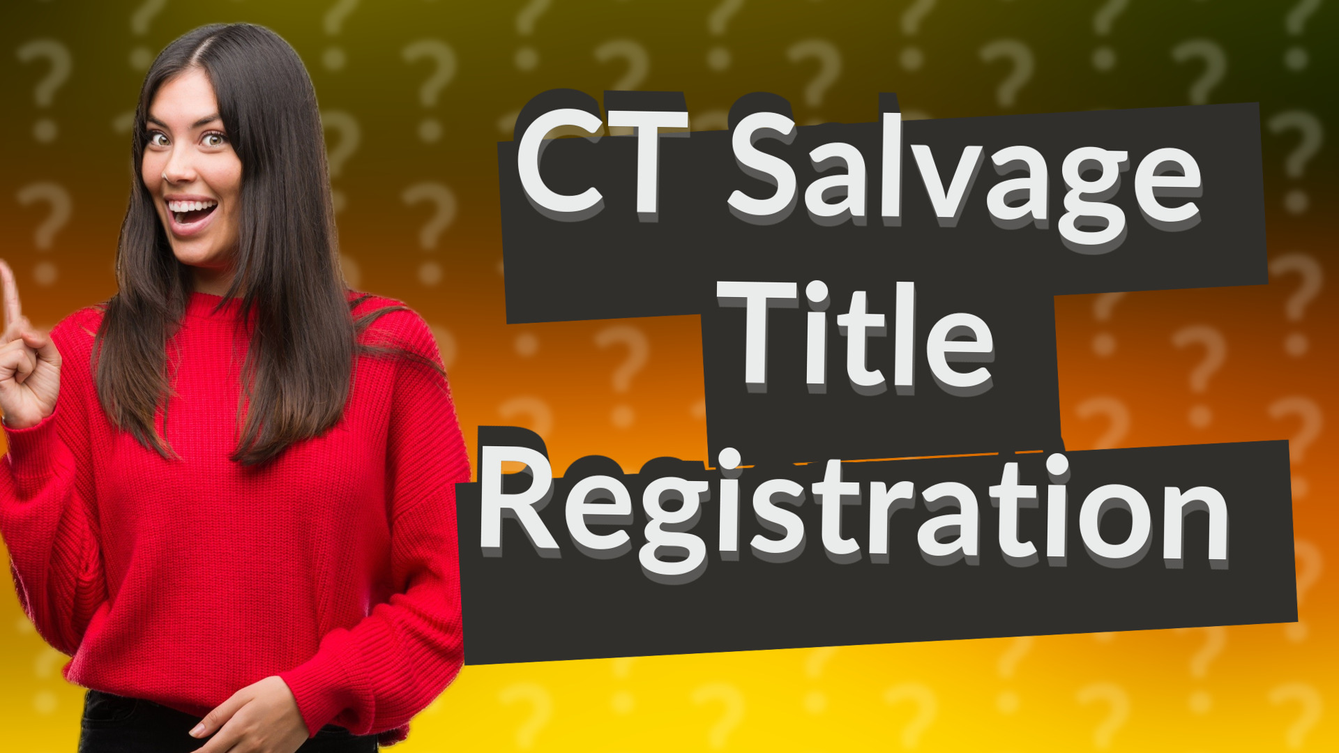 CT Salvage Title Registration