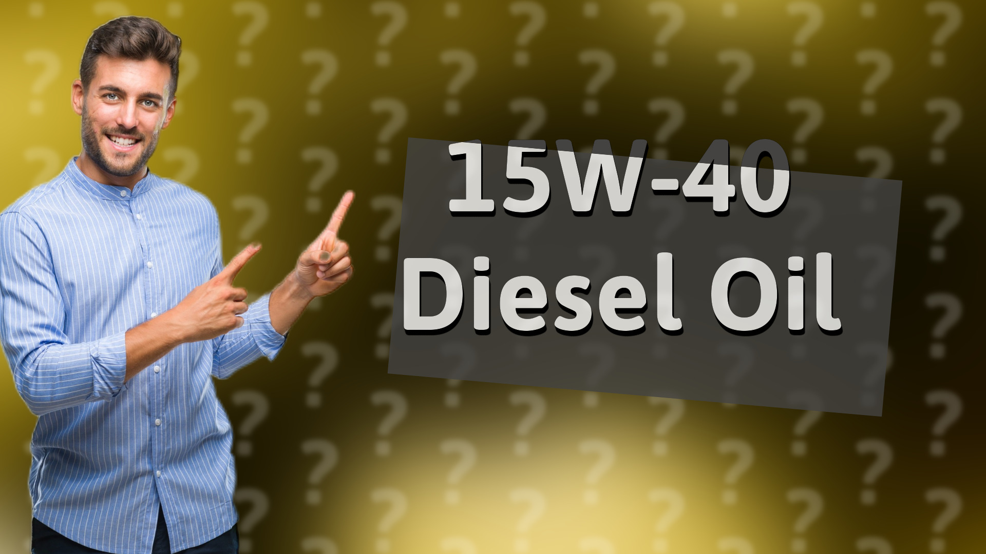 15W-40 Diesel Oil