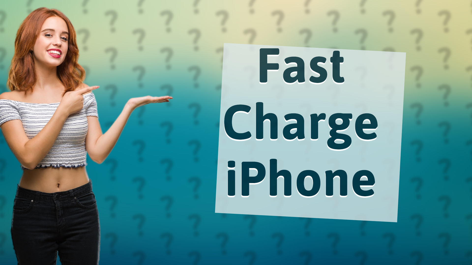 Fast Charge iPhone