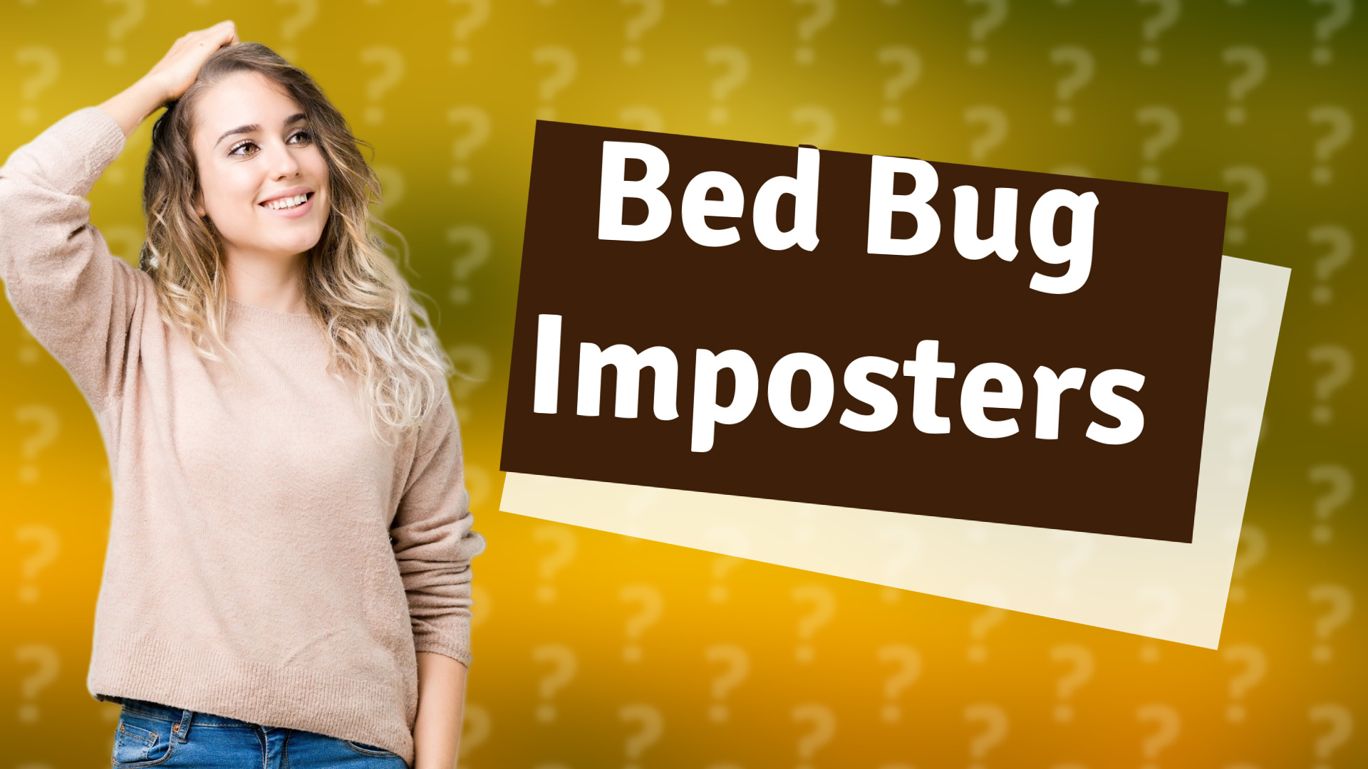 Bed Bug Imposters