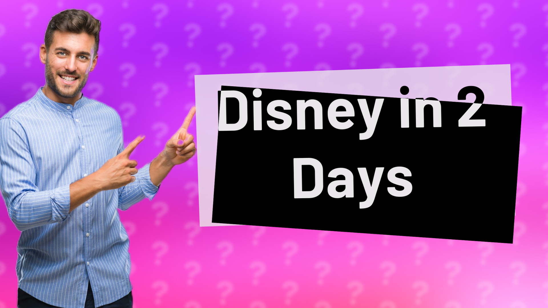 Disney in 2 Days