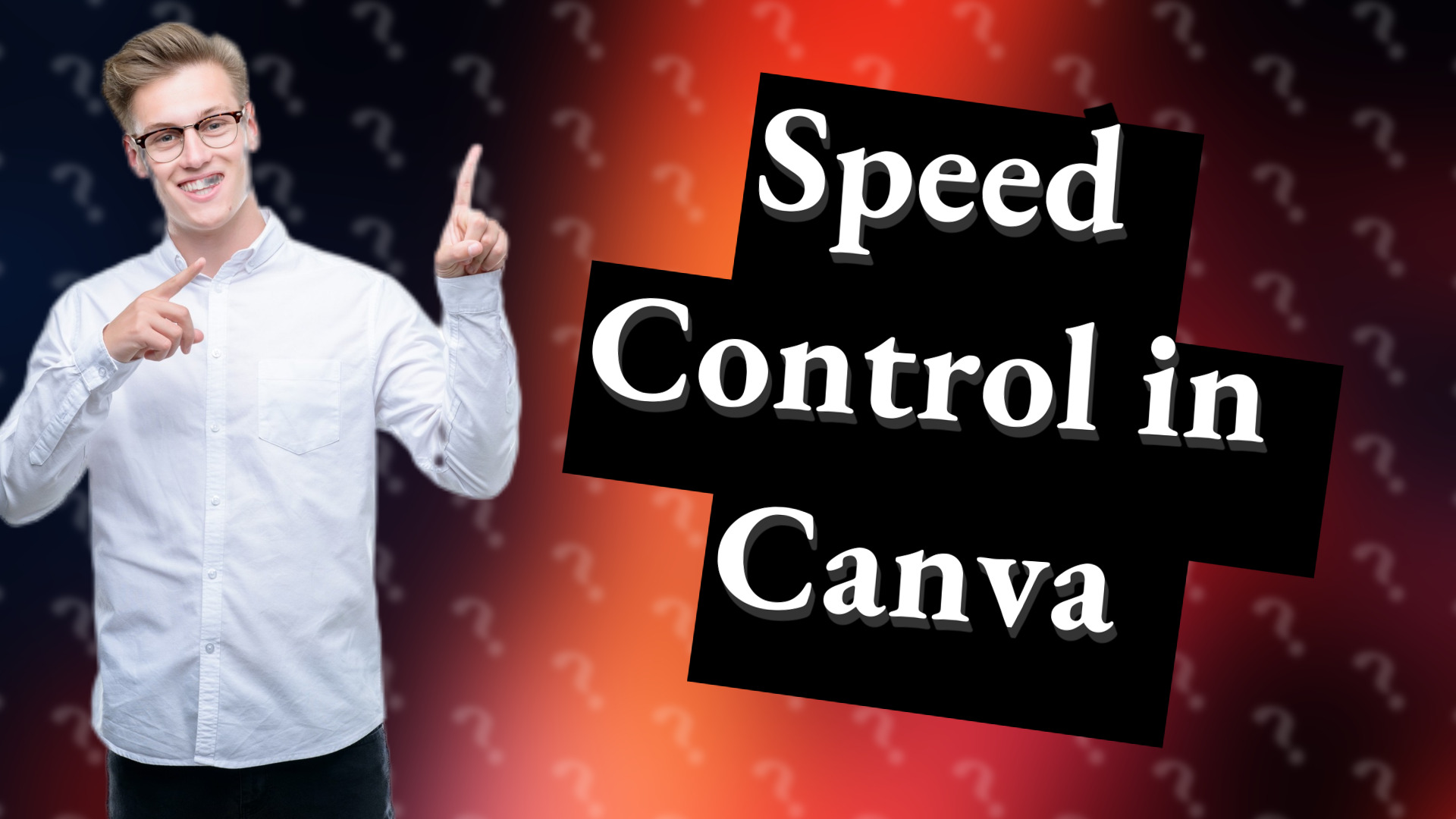 Speed Control in Canva