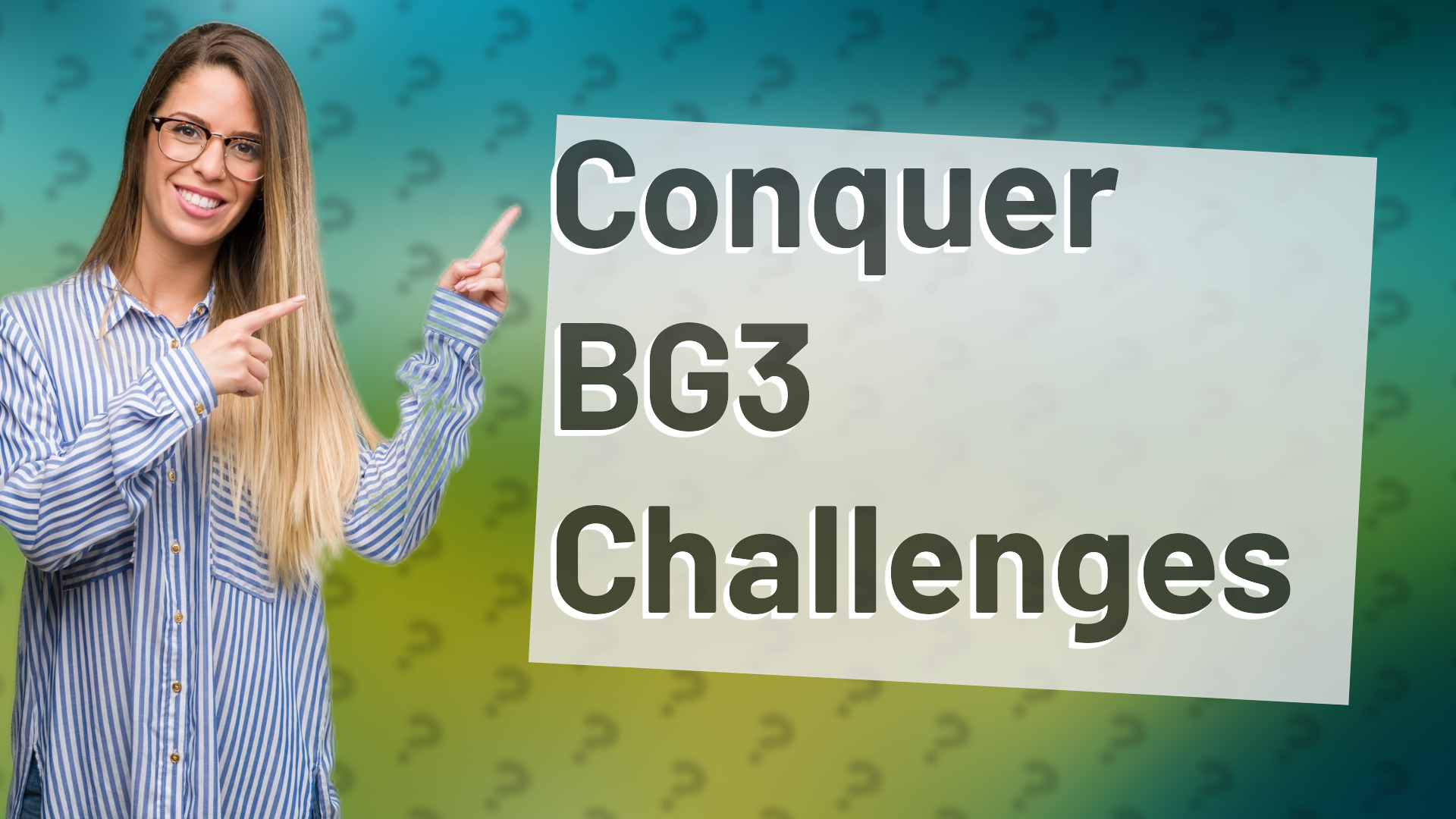 Conquer BG3 Challenges