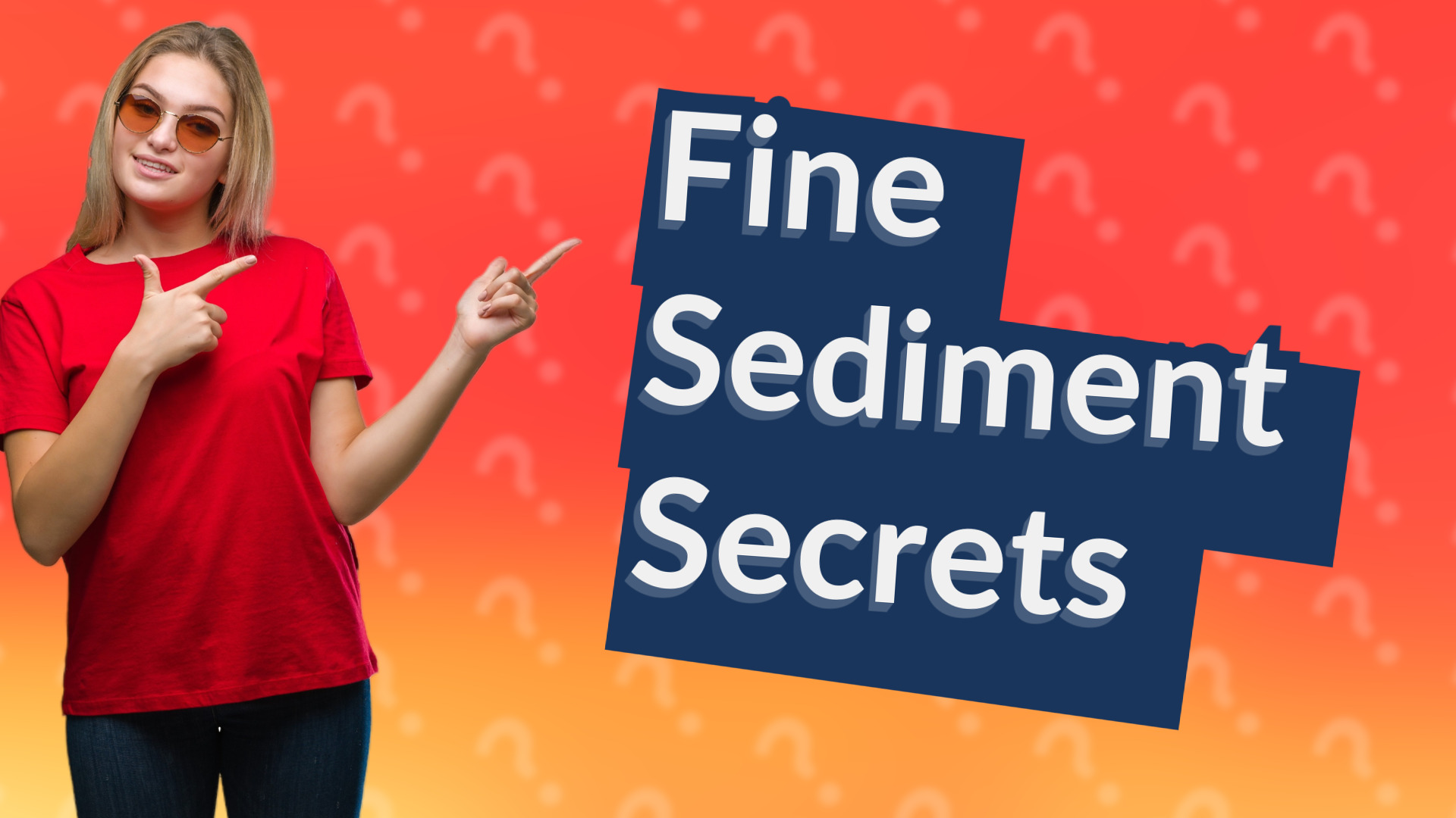 Fine Sediment Secrets