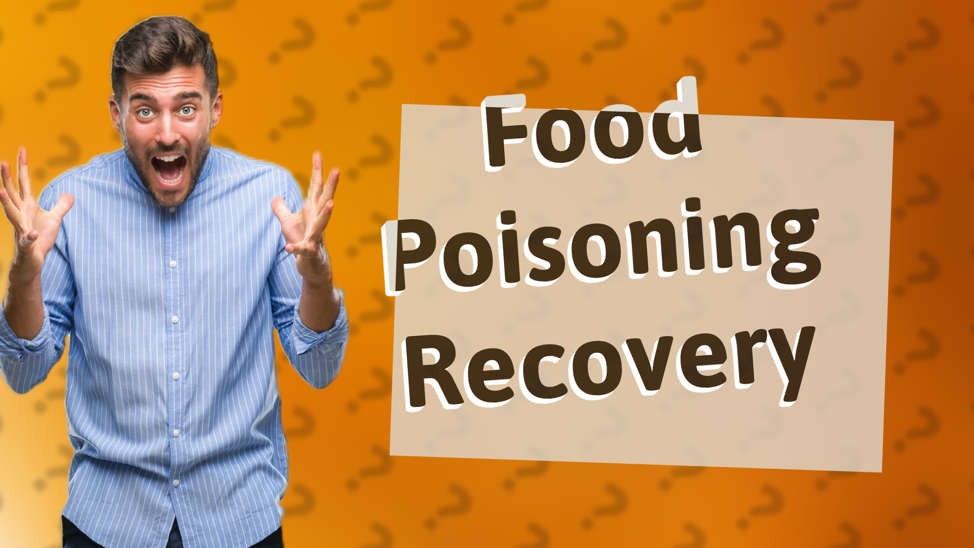 Food Poisoning Recovery