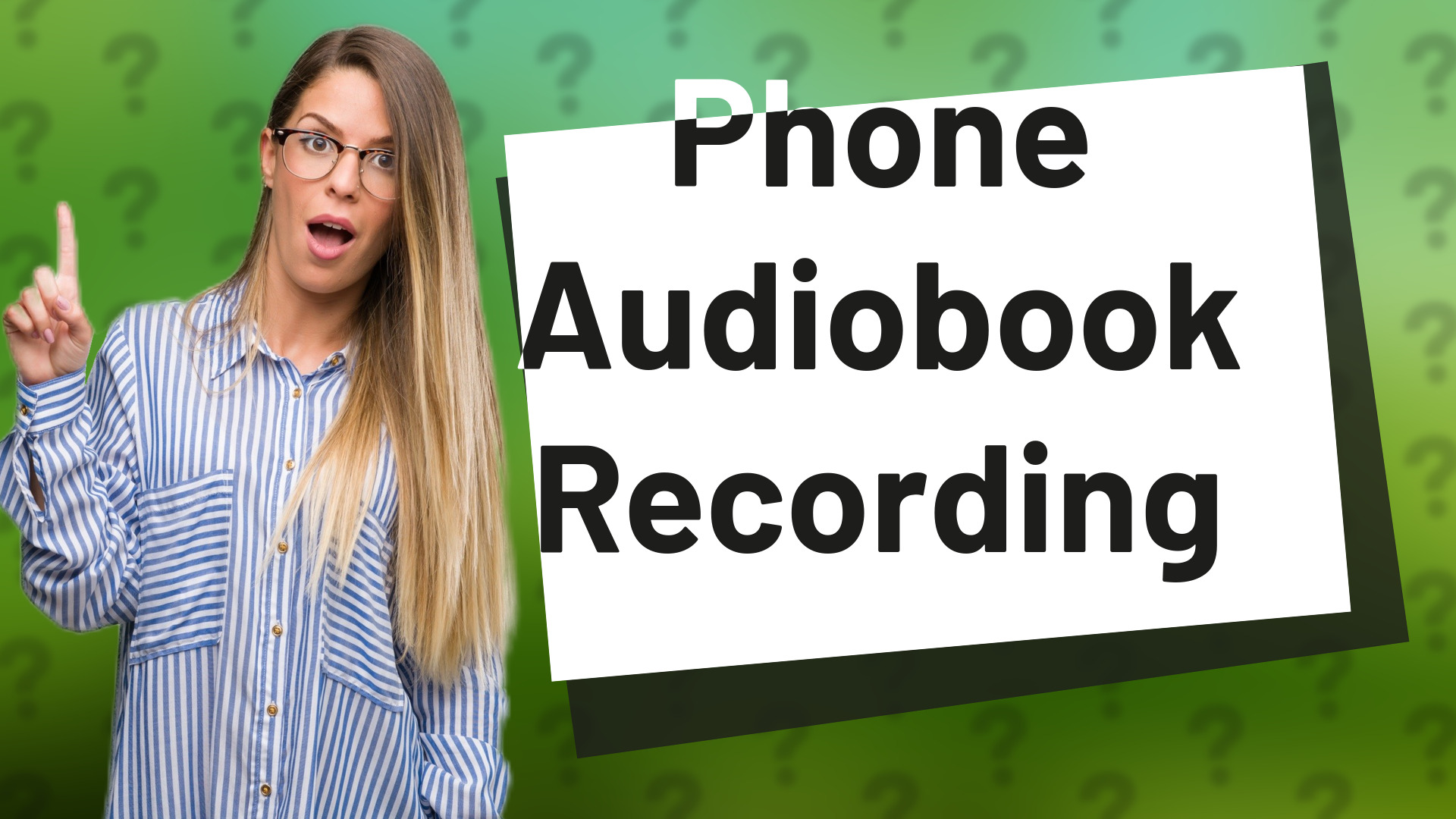 Phone Audiobook Recording