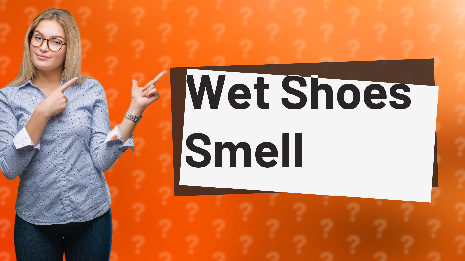 Wet Shoes Smell