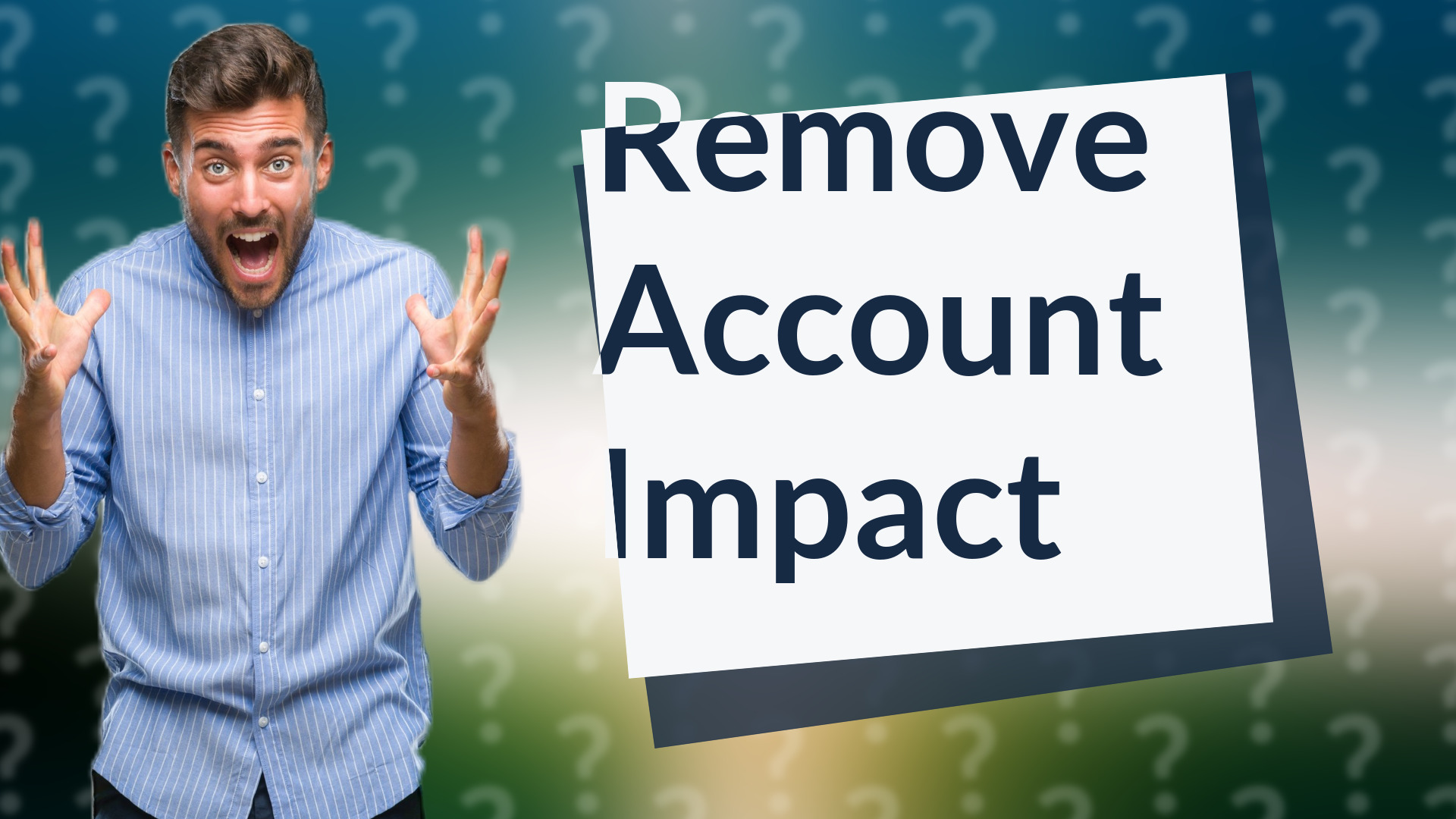 Remove Account Impact