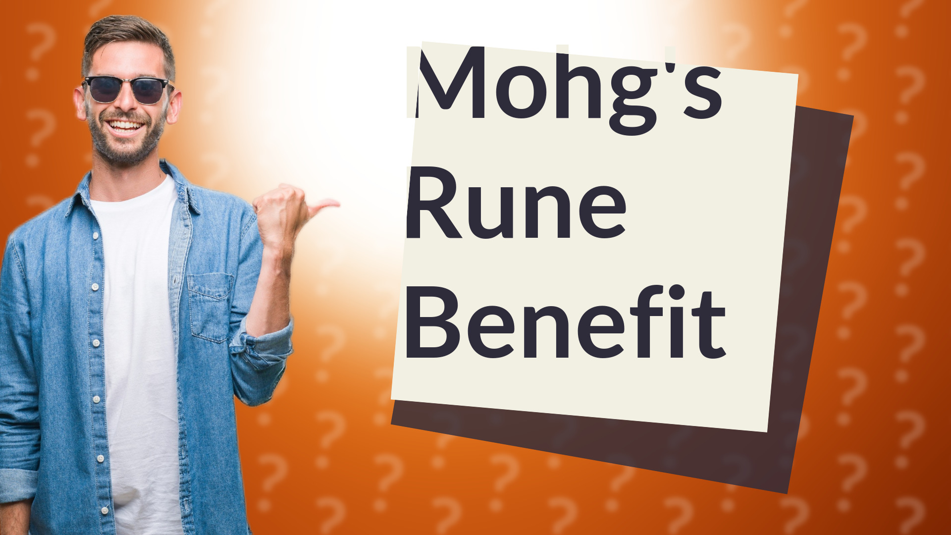 Mohg's Rune Benefit