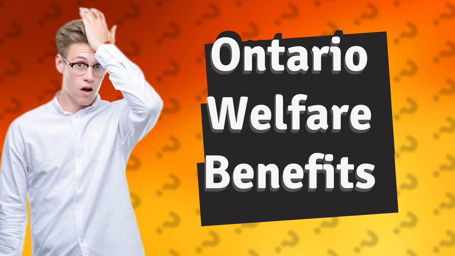 Ontario Welfare Benefits