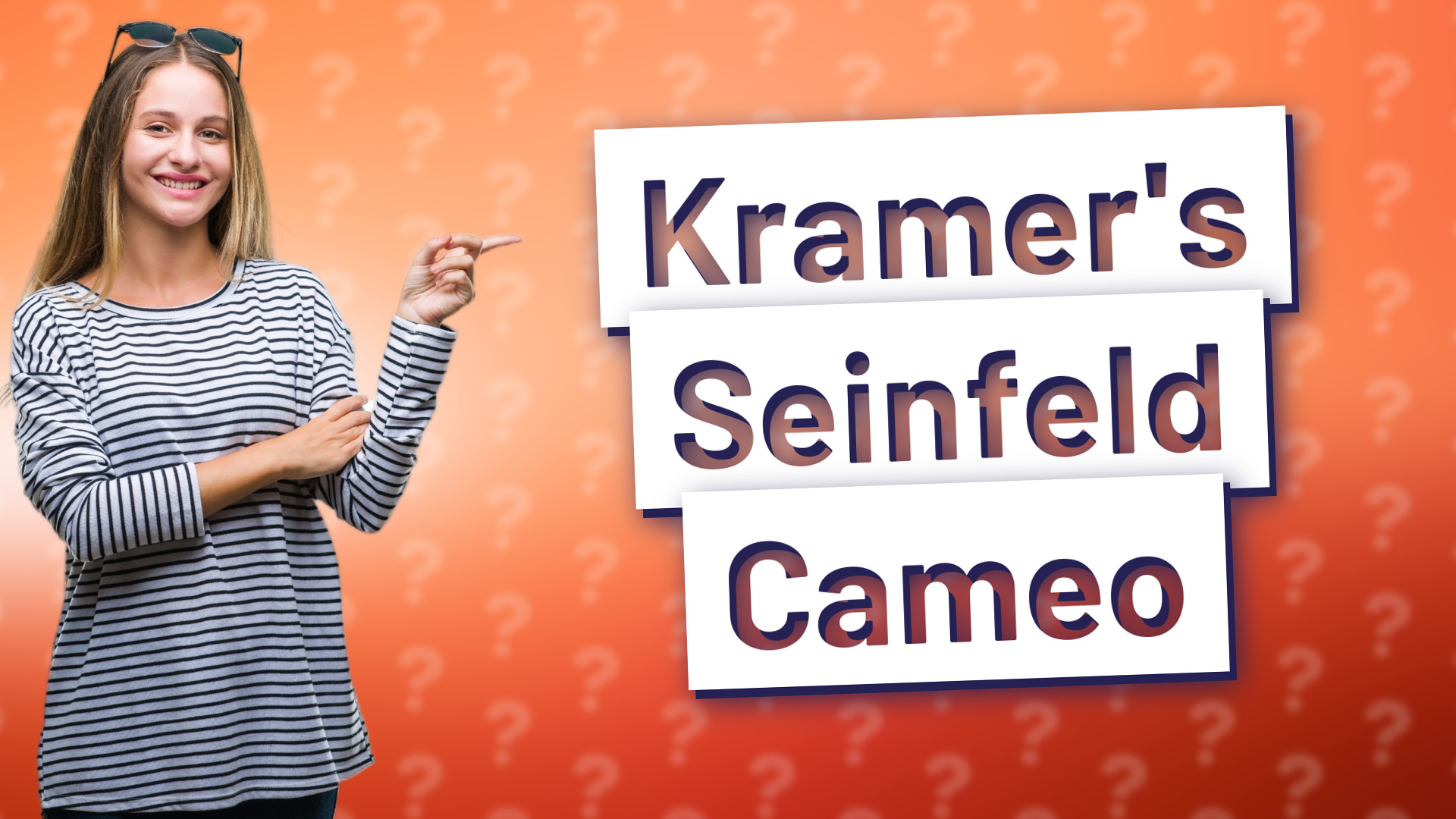 Kramer's Seinfeld Cameo
