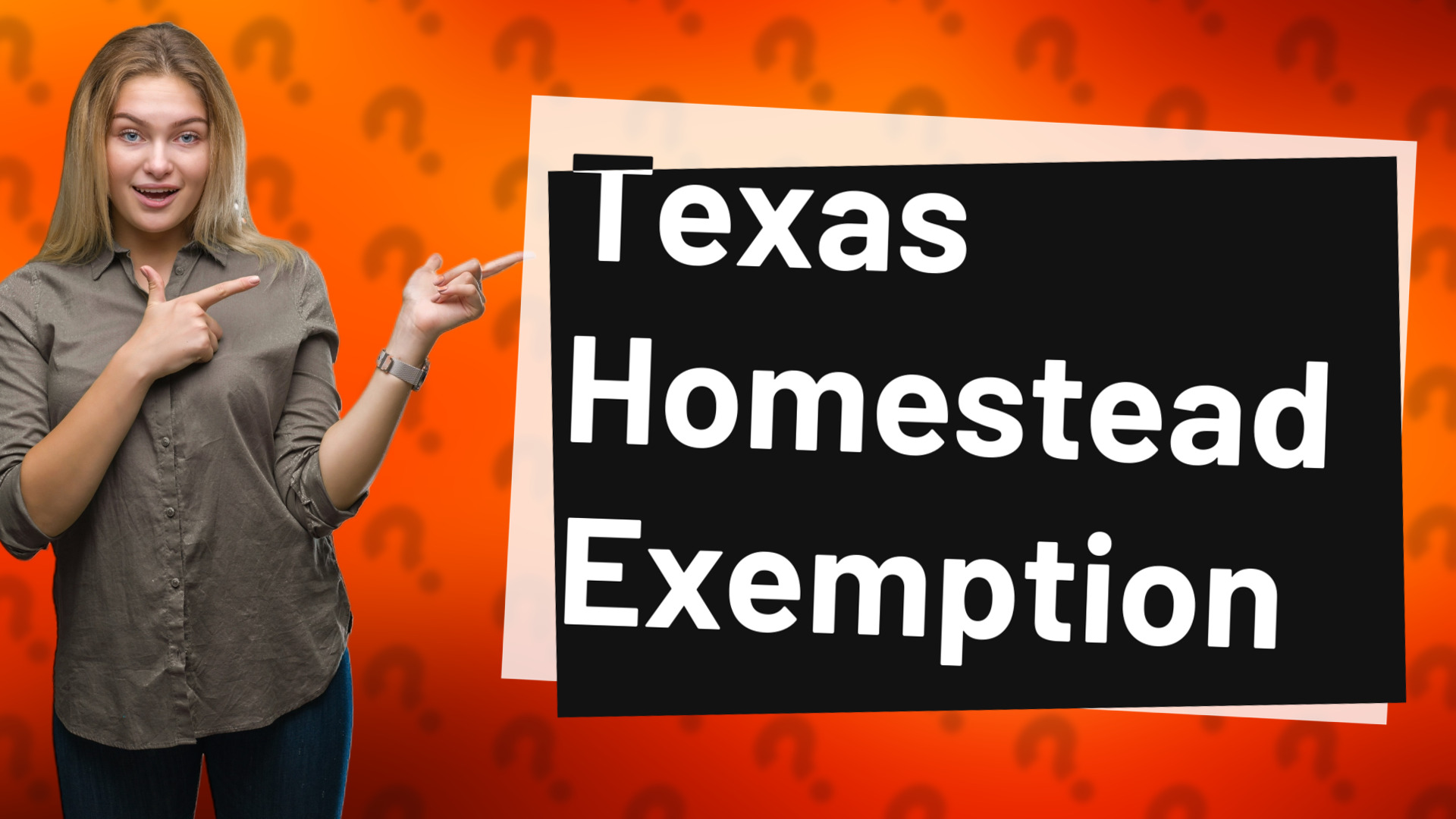 Texas Homestead Exemption