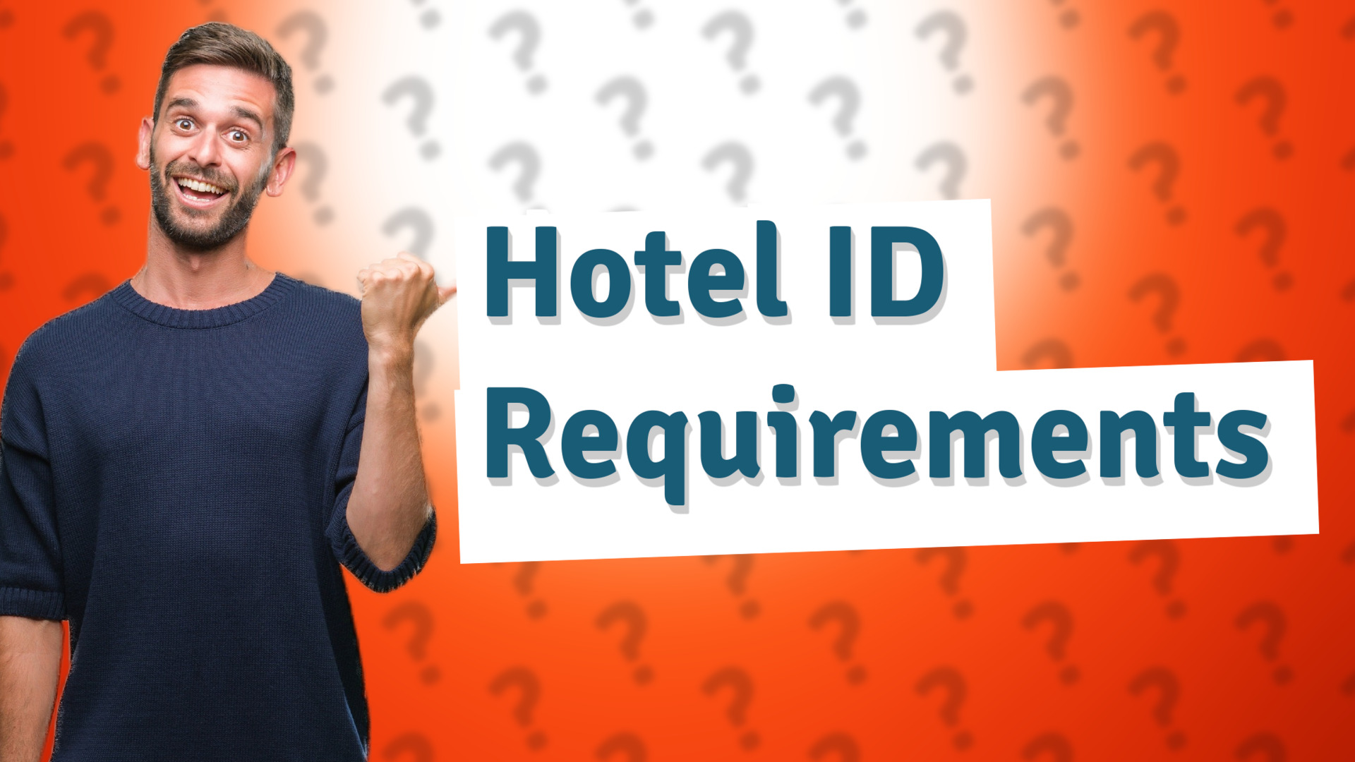 Hotel ID Requirements