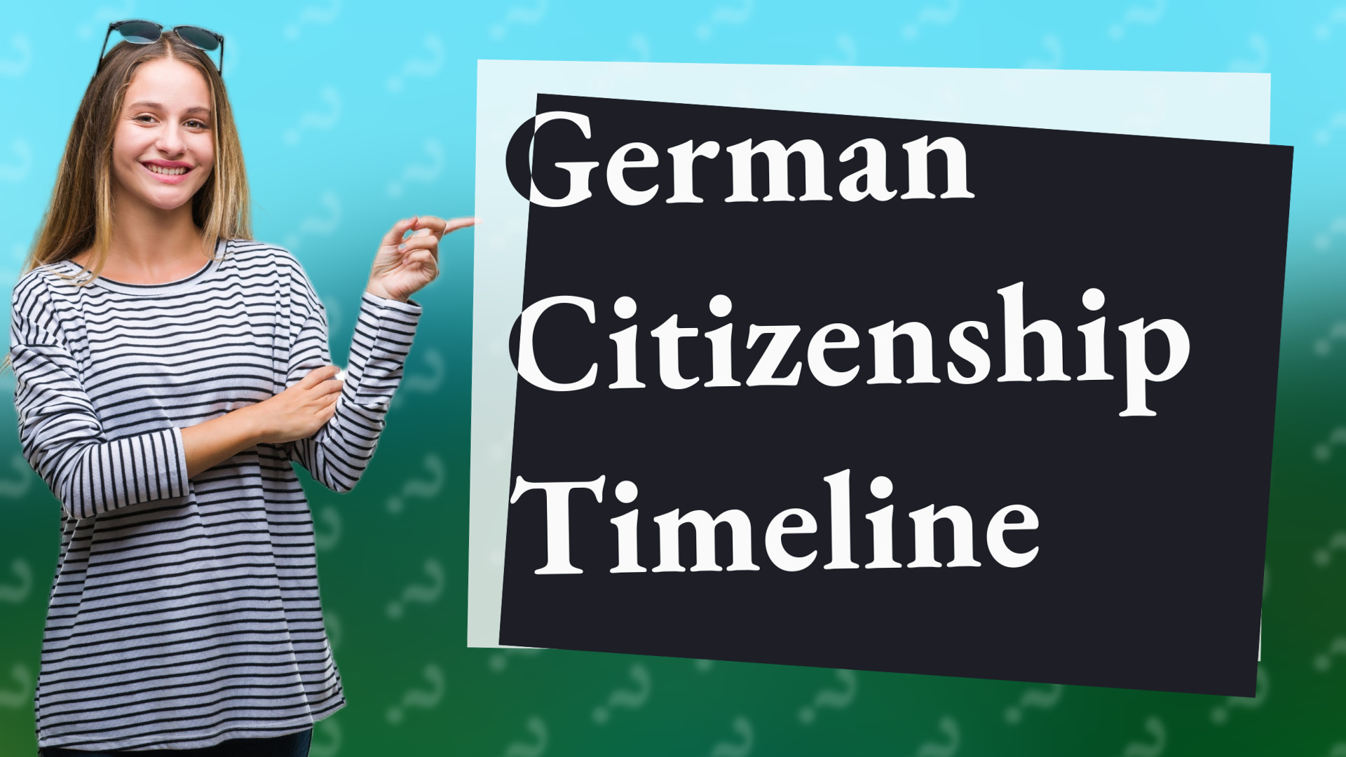 German Citizenship Timeline