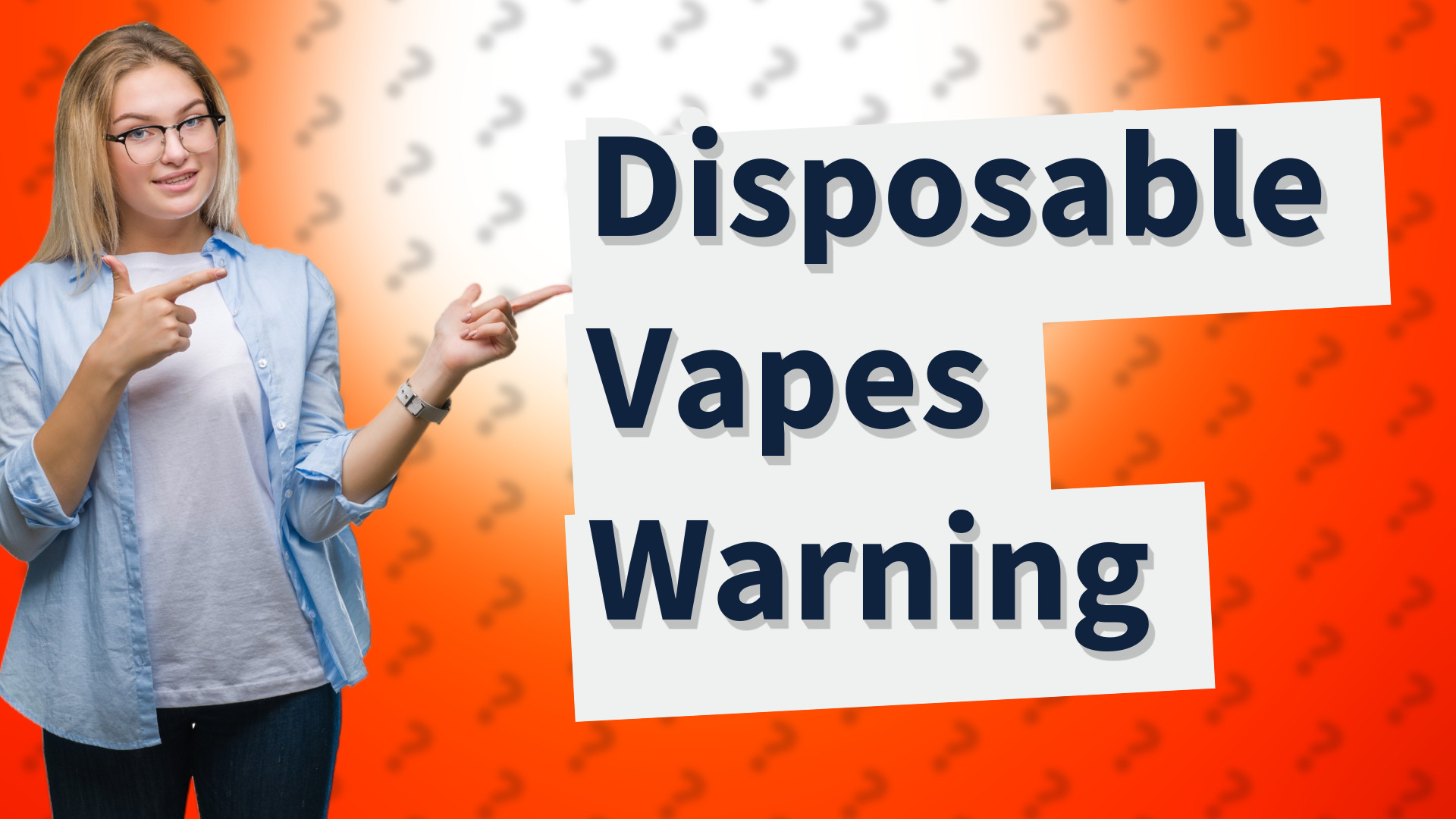 Disposable Vapes Warning