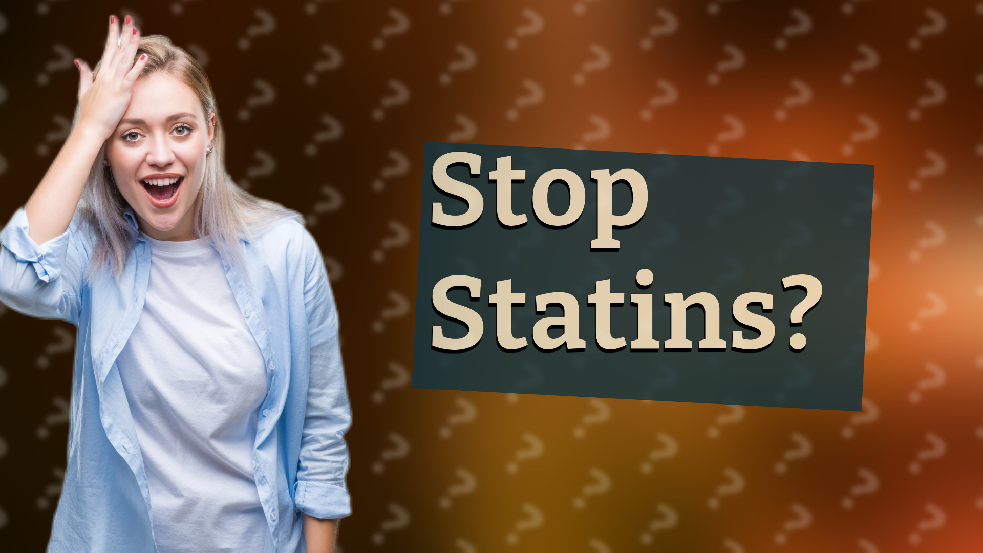 Stop Statins?