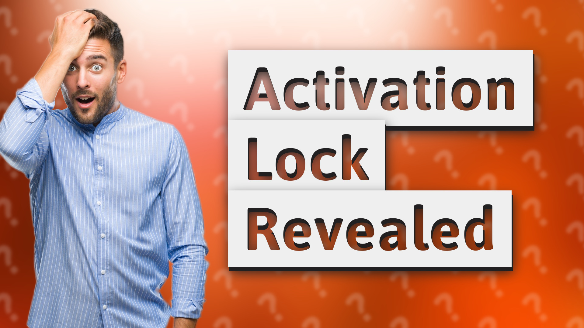 Activation Lock Revealed