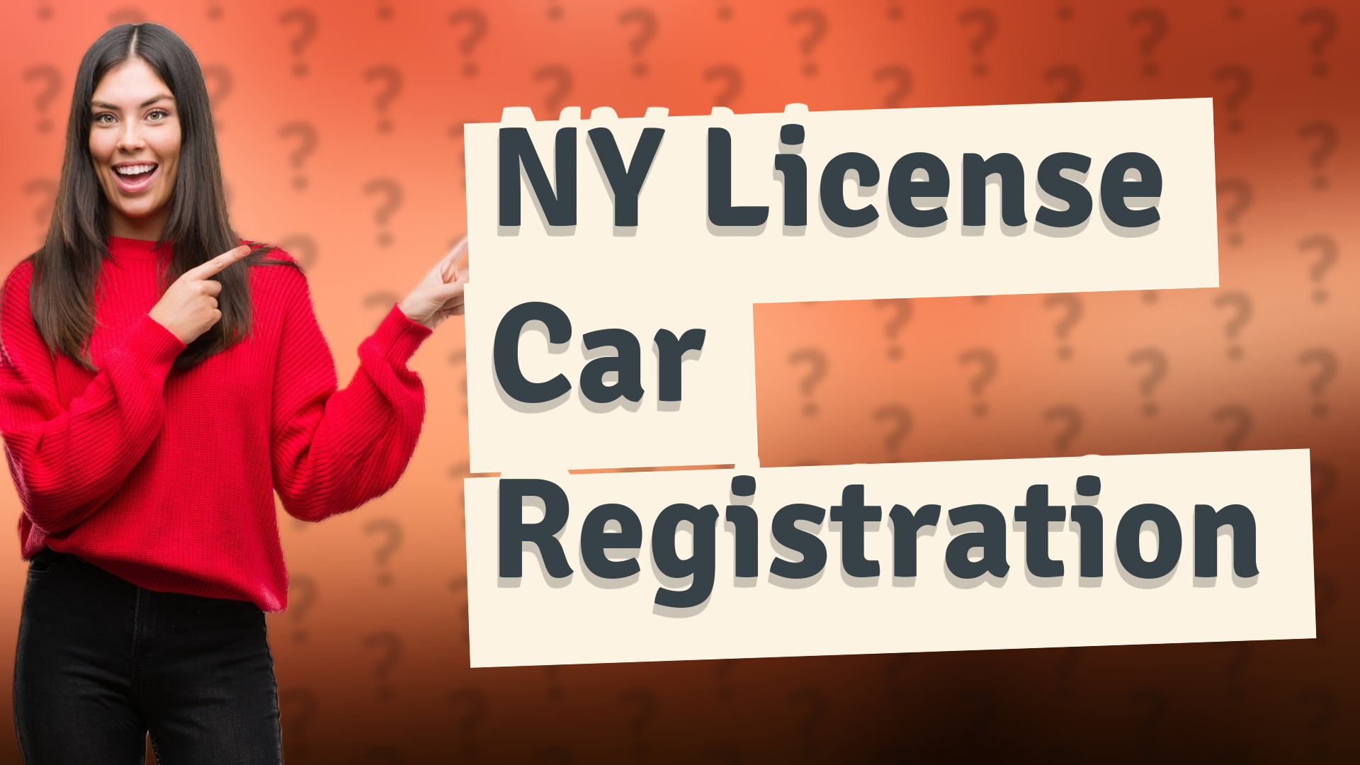 NY License Car Registration