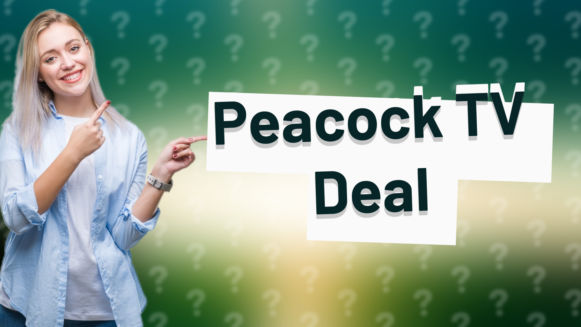 Peacock TV Deal