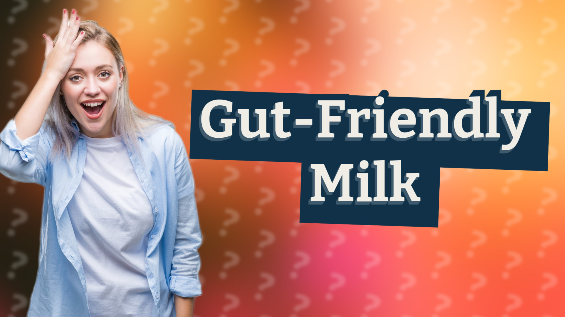 Gut-Friendly Milk