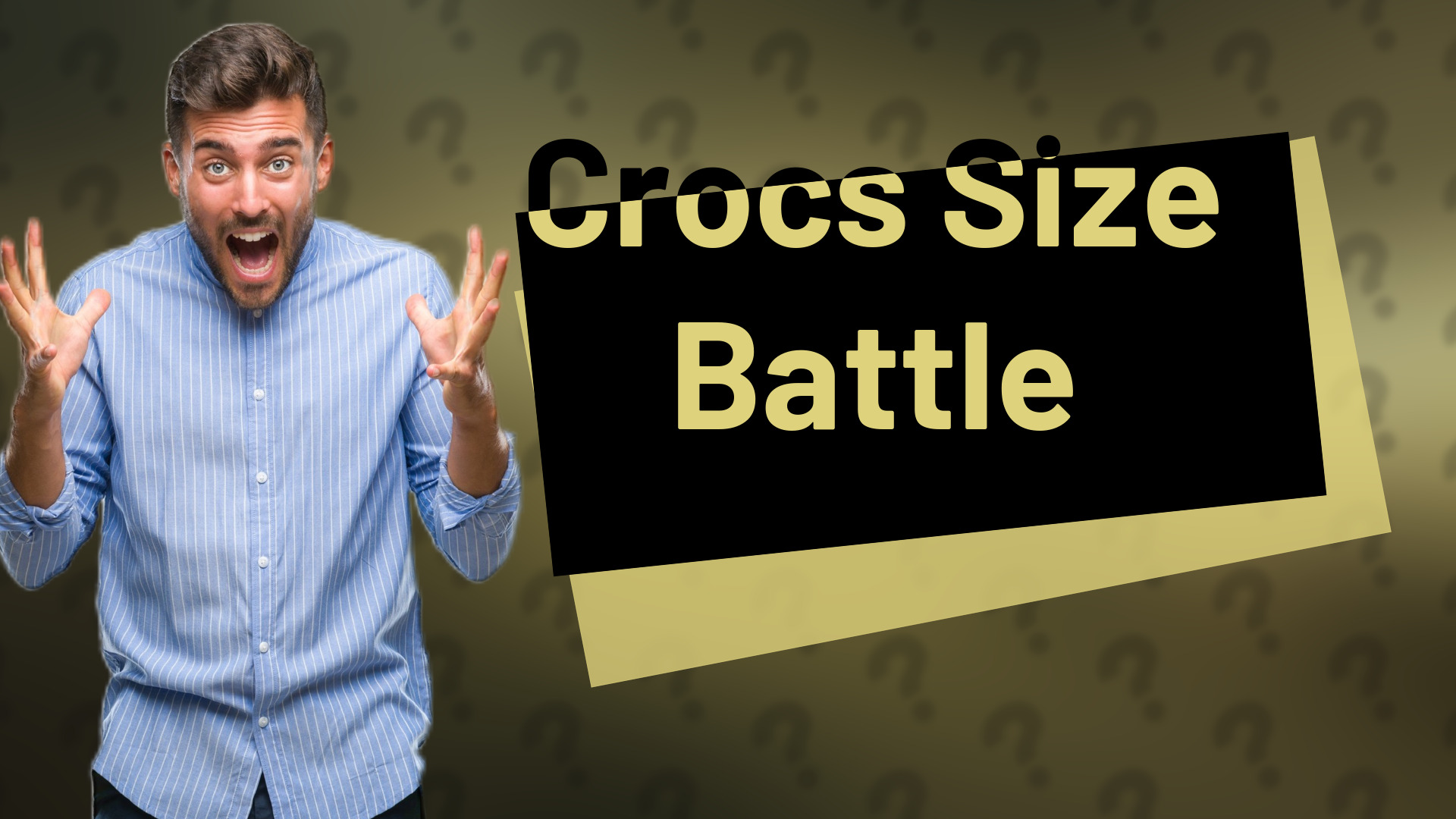 Crocs Size Battle