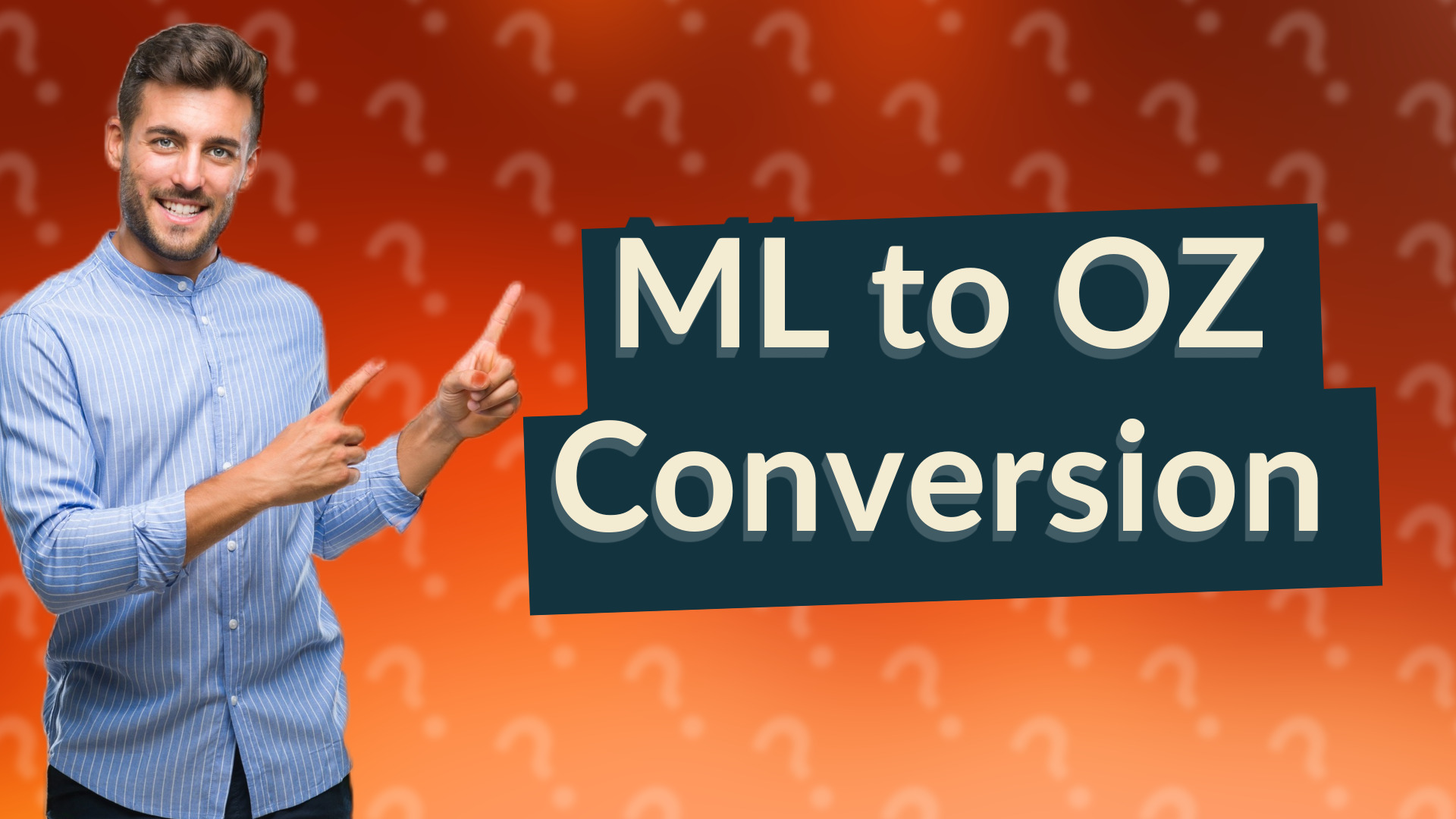 ML to OZ Conversion