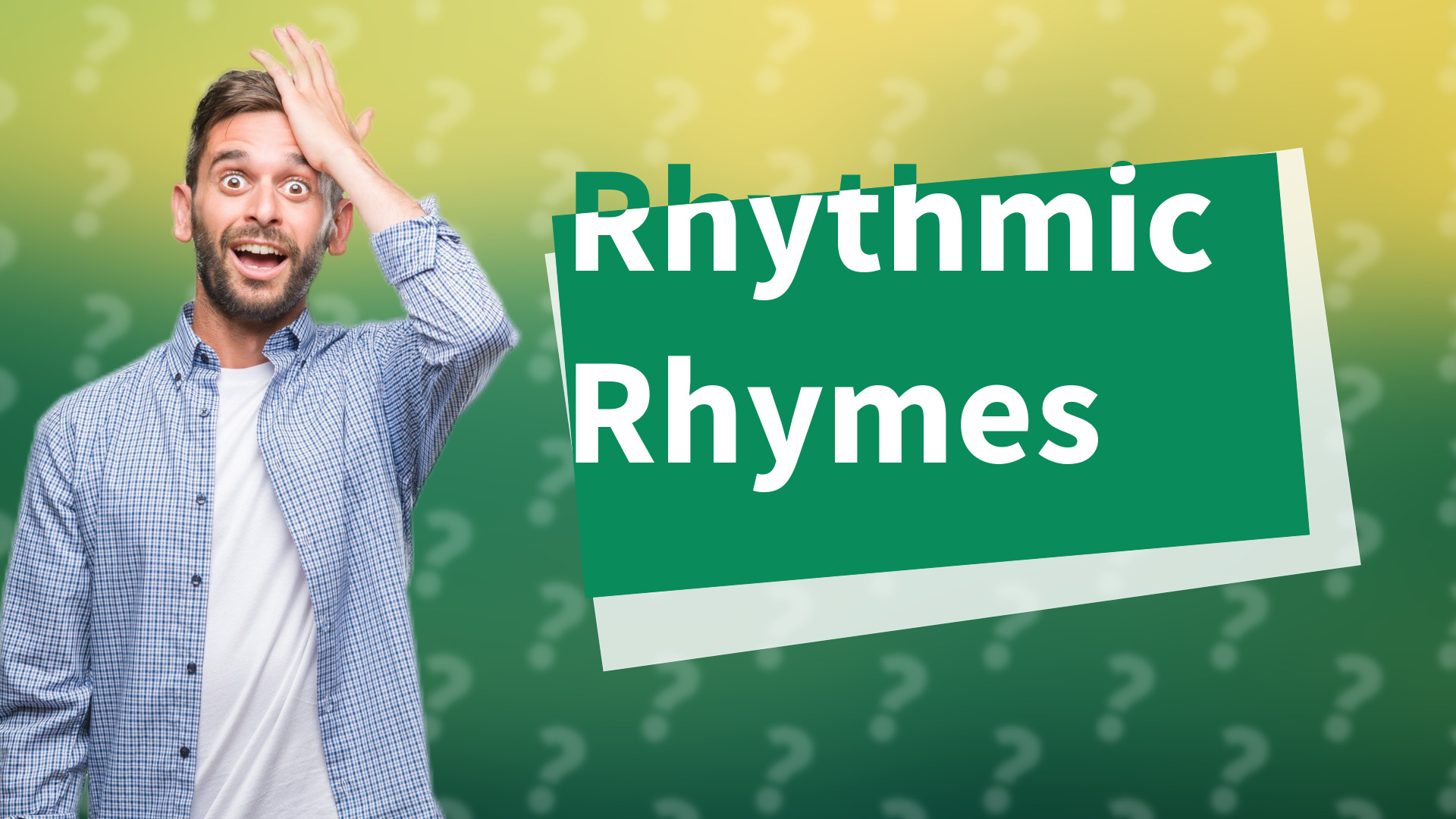 Rhythmic Rhymes