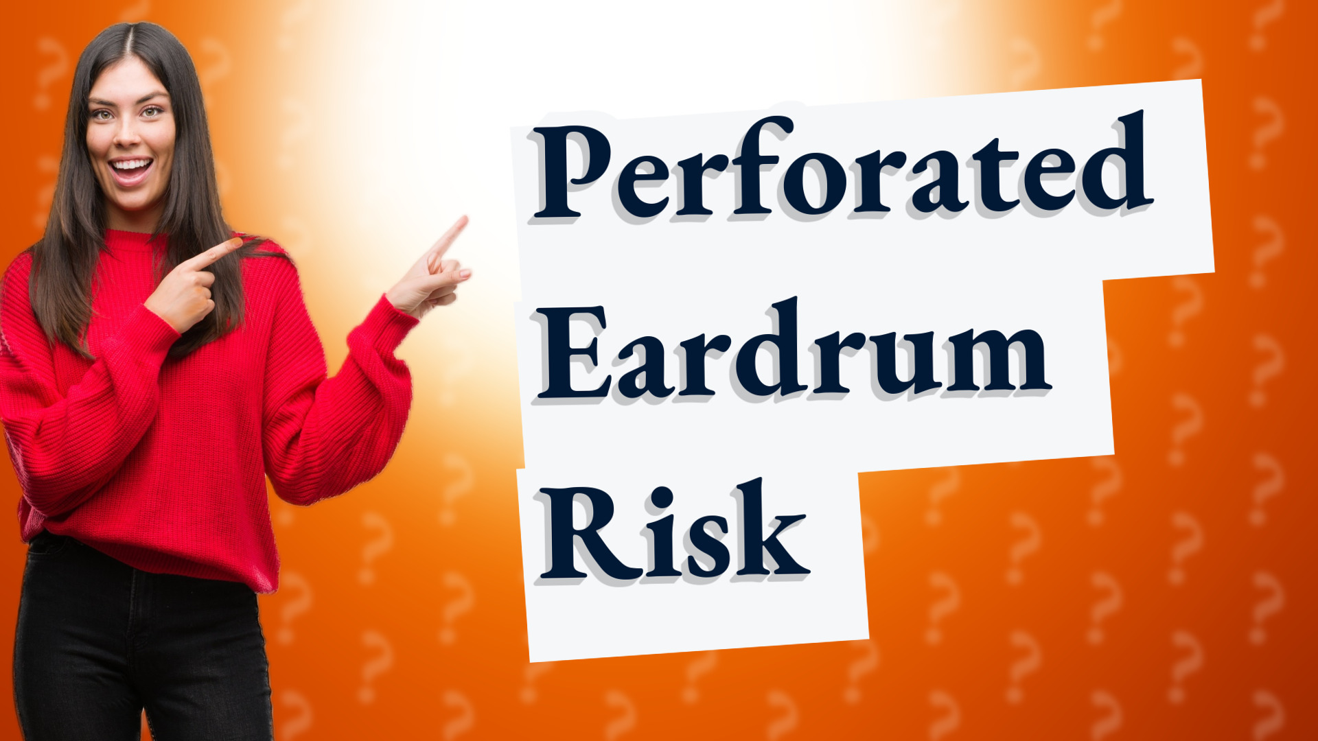 Perforated Eardrum Risk