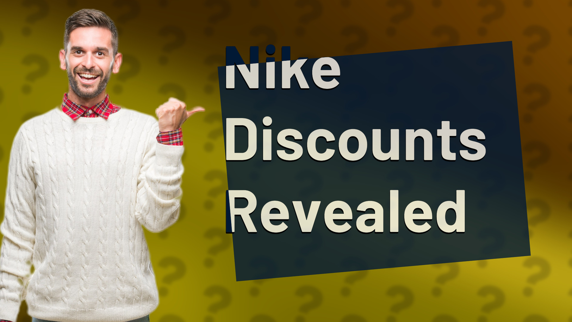 Nike Discounts Revealed