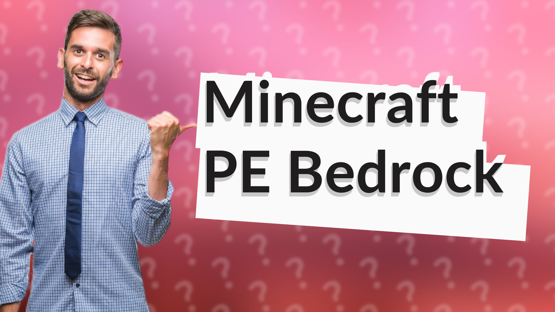 Minecraft PE Bedrock