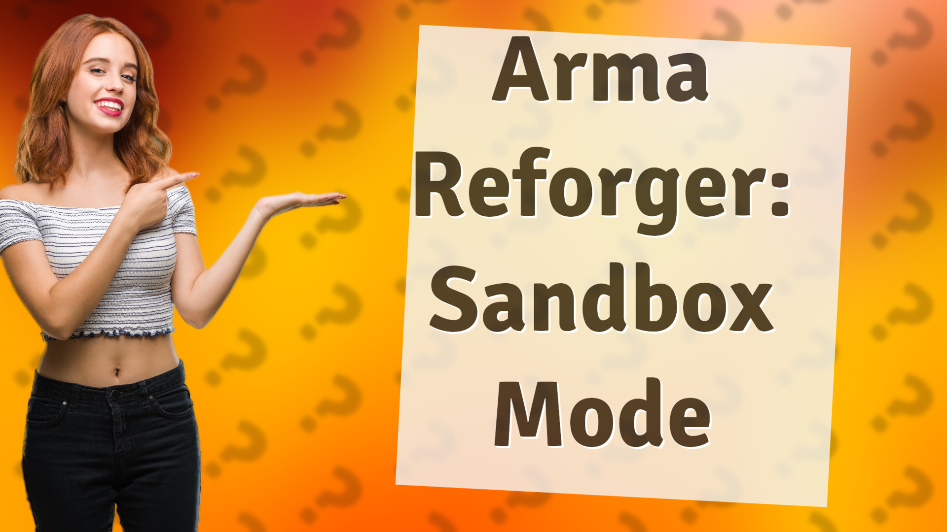 Arma Reforger: Sandbox Mode