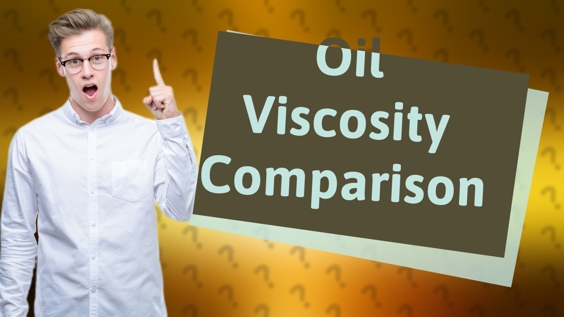 Oil Viscosity Comparison