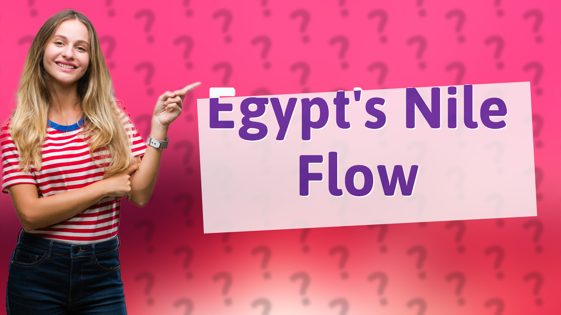 Egypt's Nile Flow