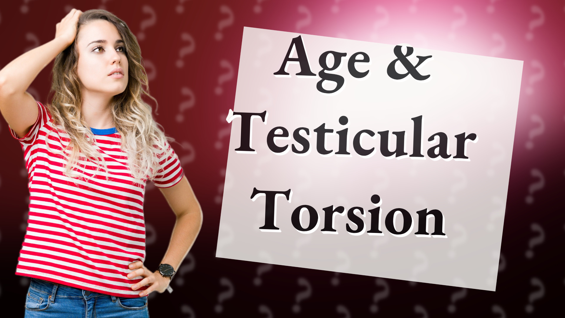 Age & Testicular Torsion