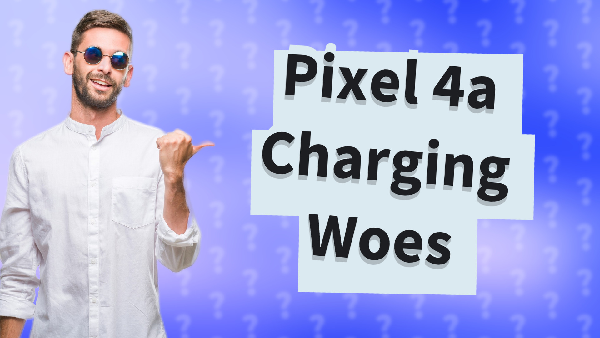 Pixel 4a Charging Woes