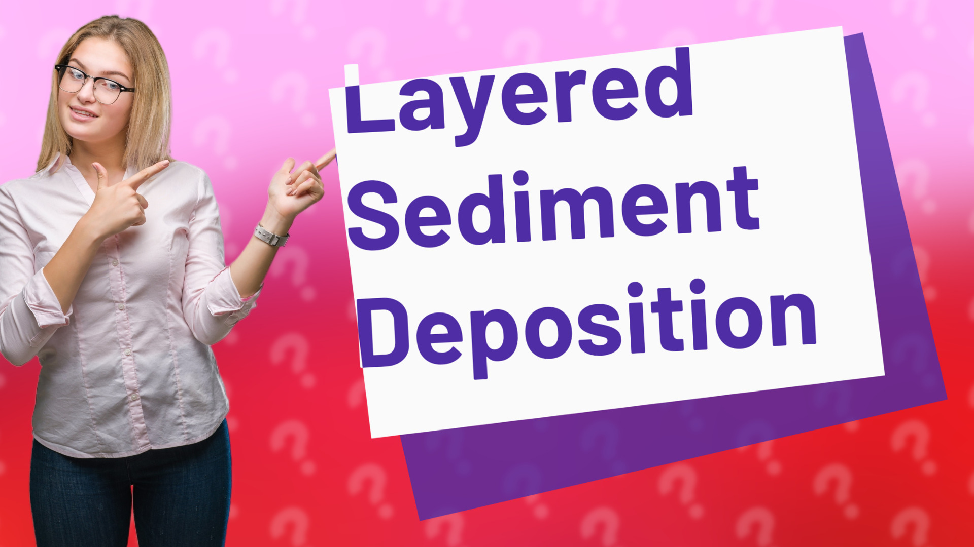 Layered Sediment Deposition