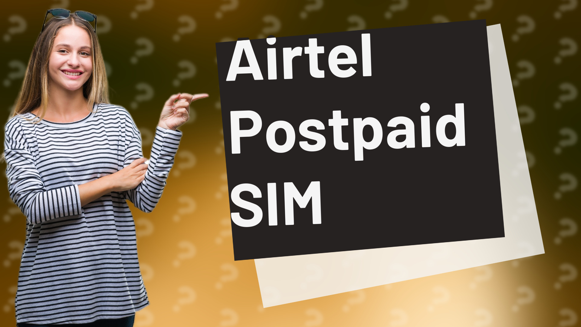Airtel Postpaid SIM