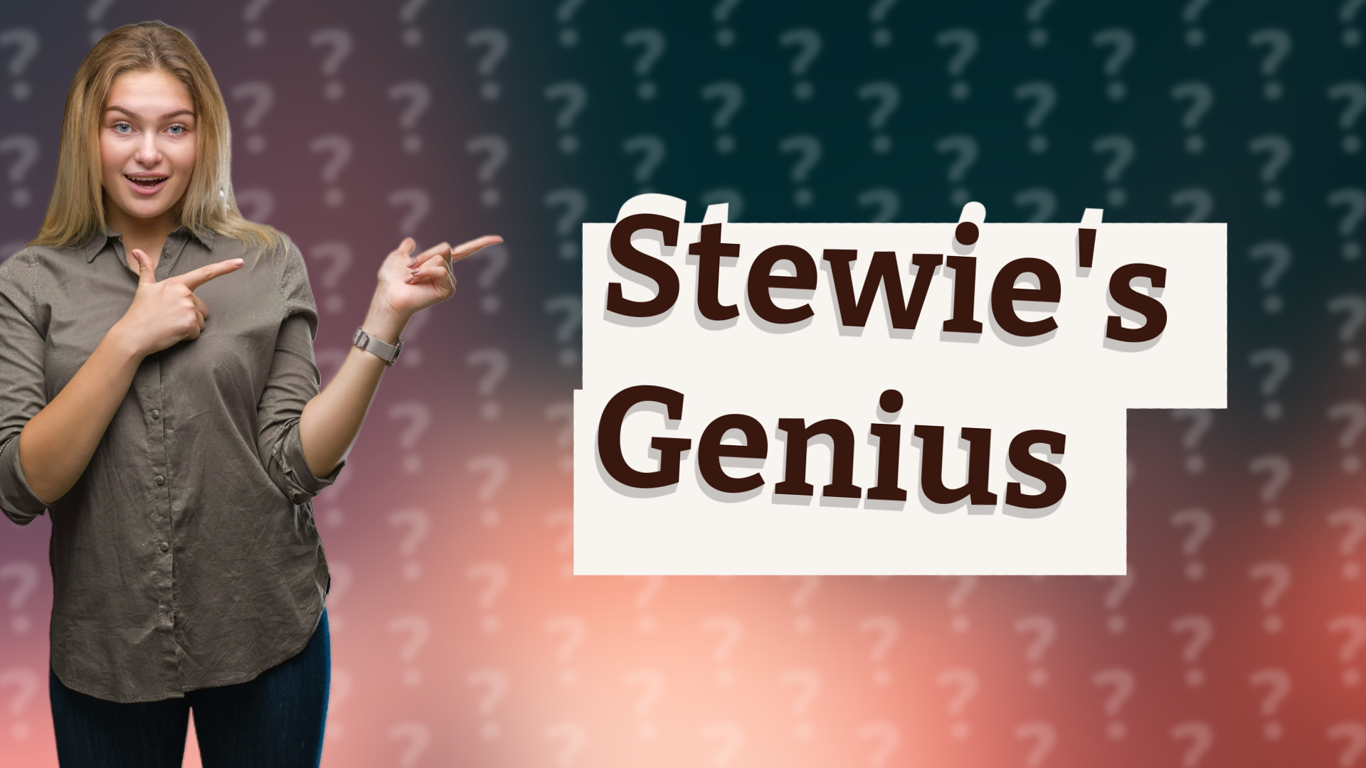 Stewie's Genius