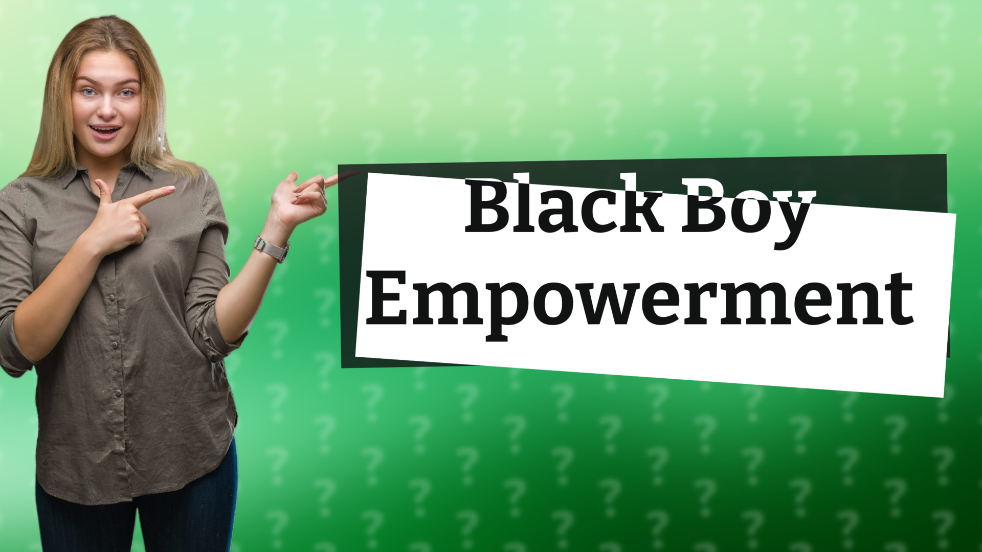 Black Boy Empowerment