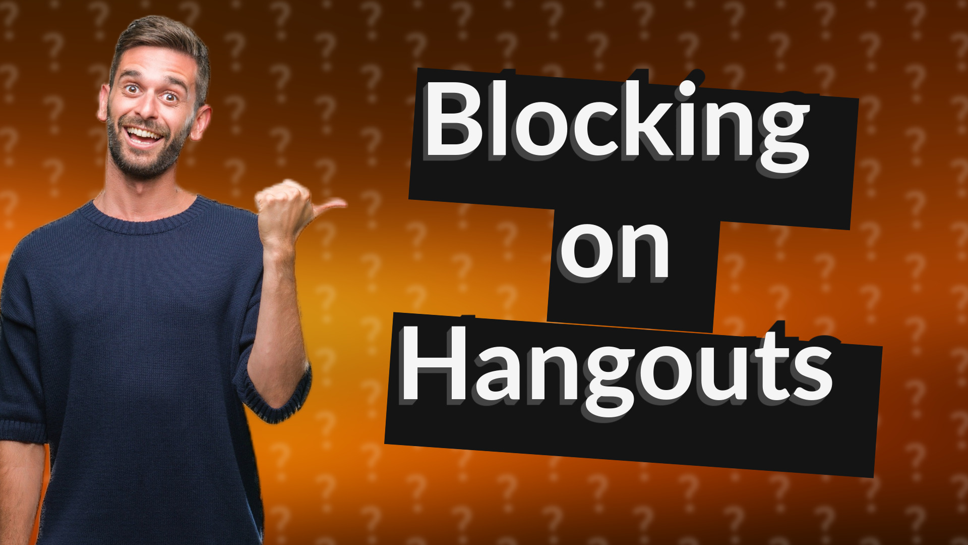 Blocking on Hangouts