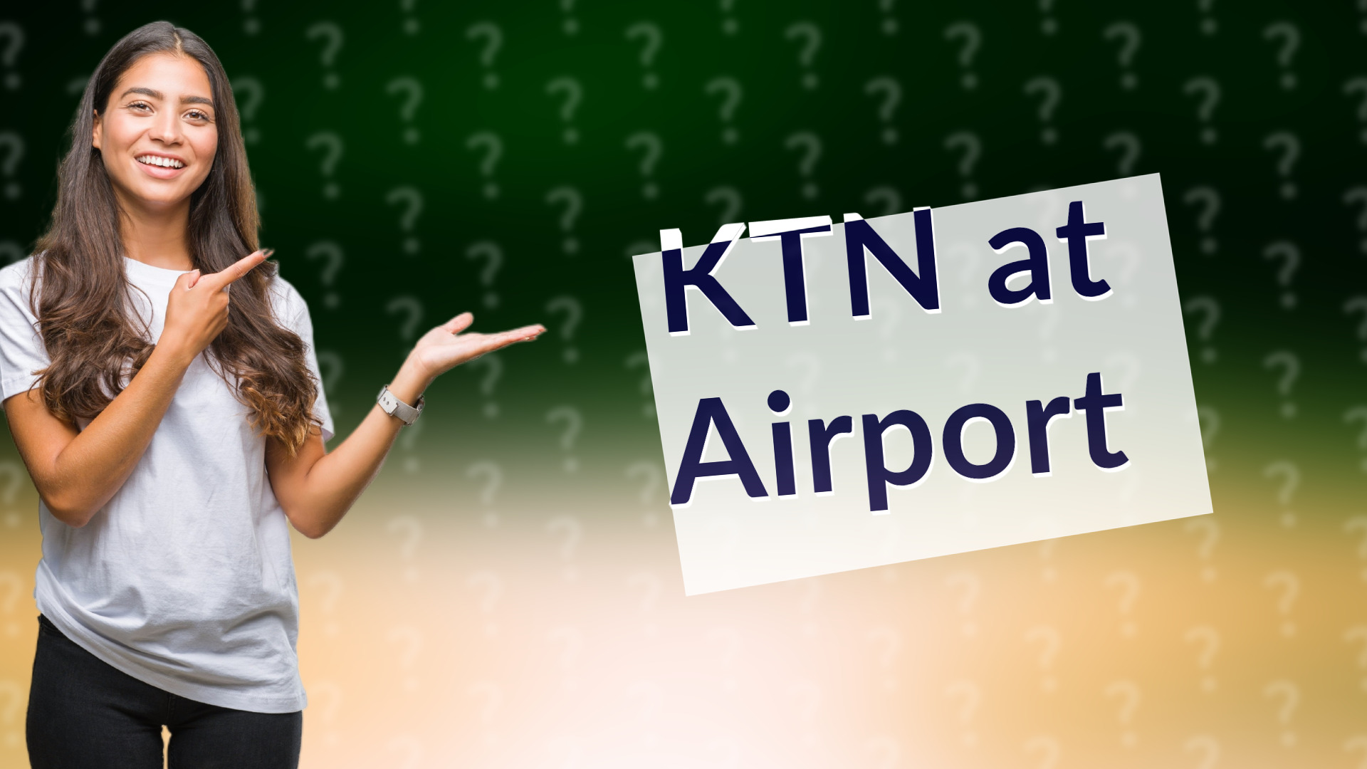 KTN at Airport
