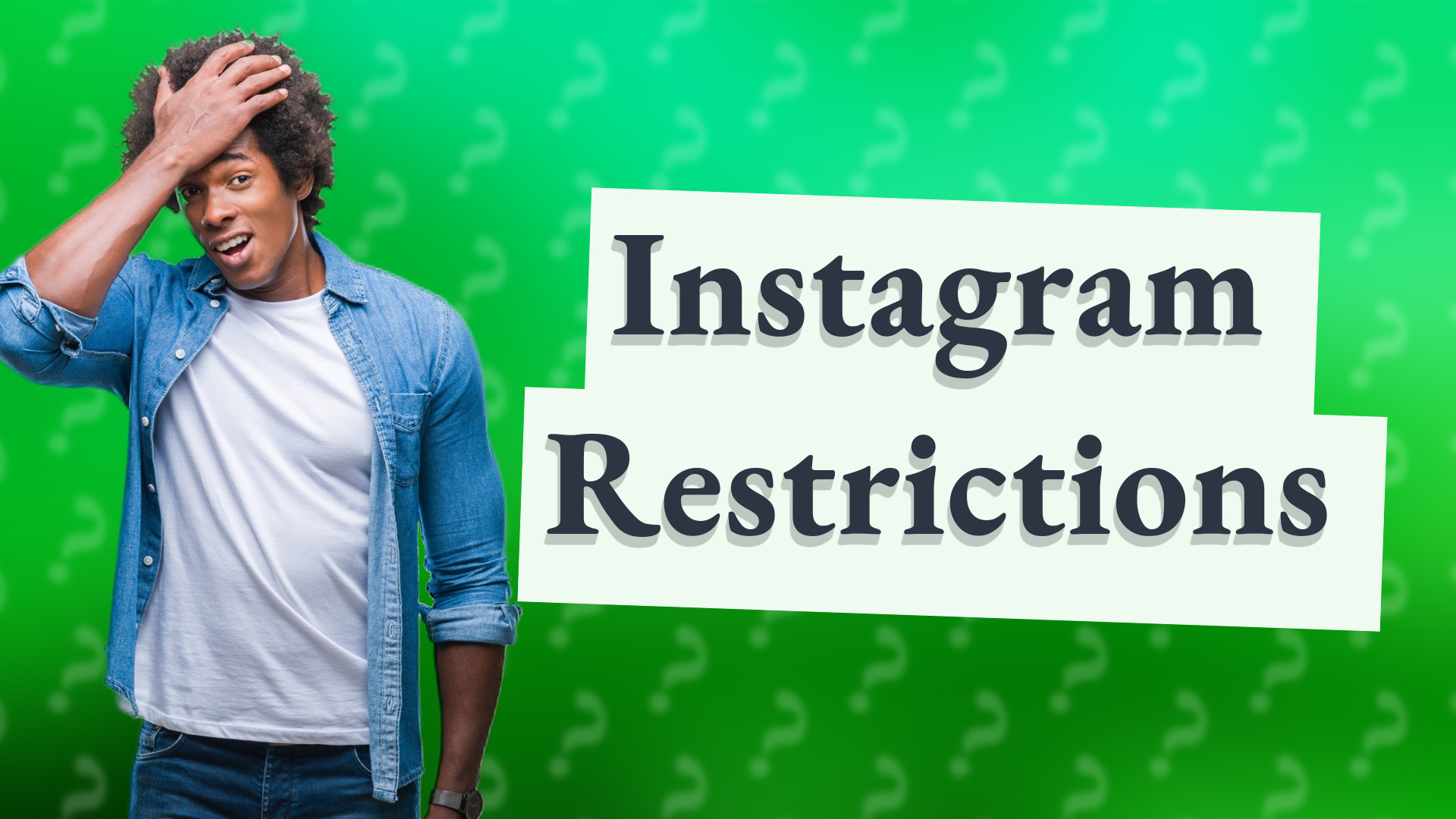 Instagram Restrictions