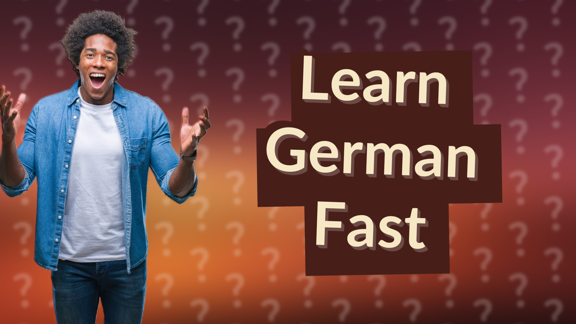 Learn German Fast