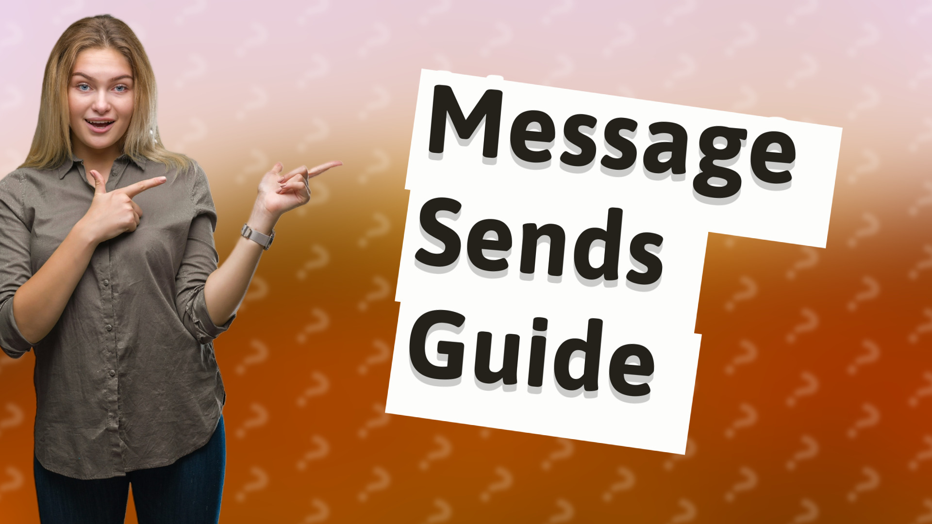 Message Sends Guide