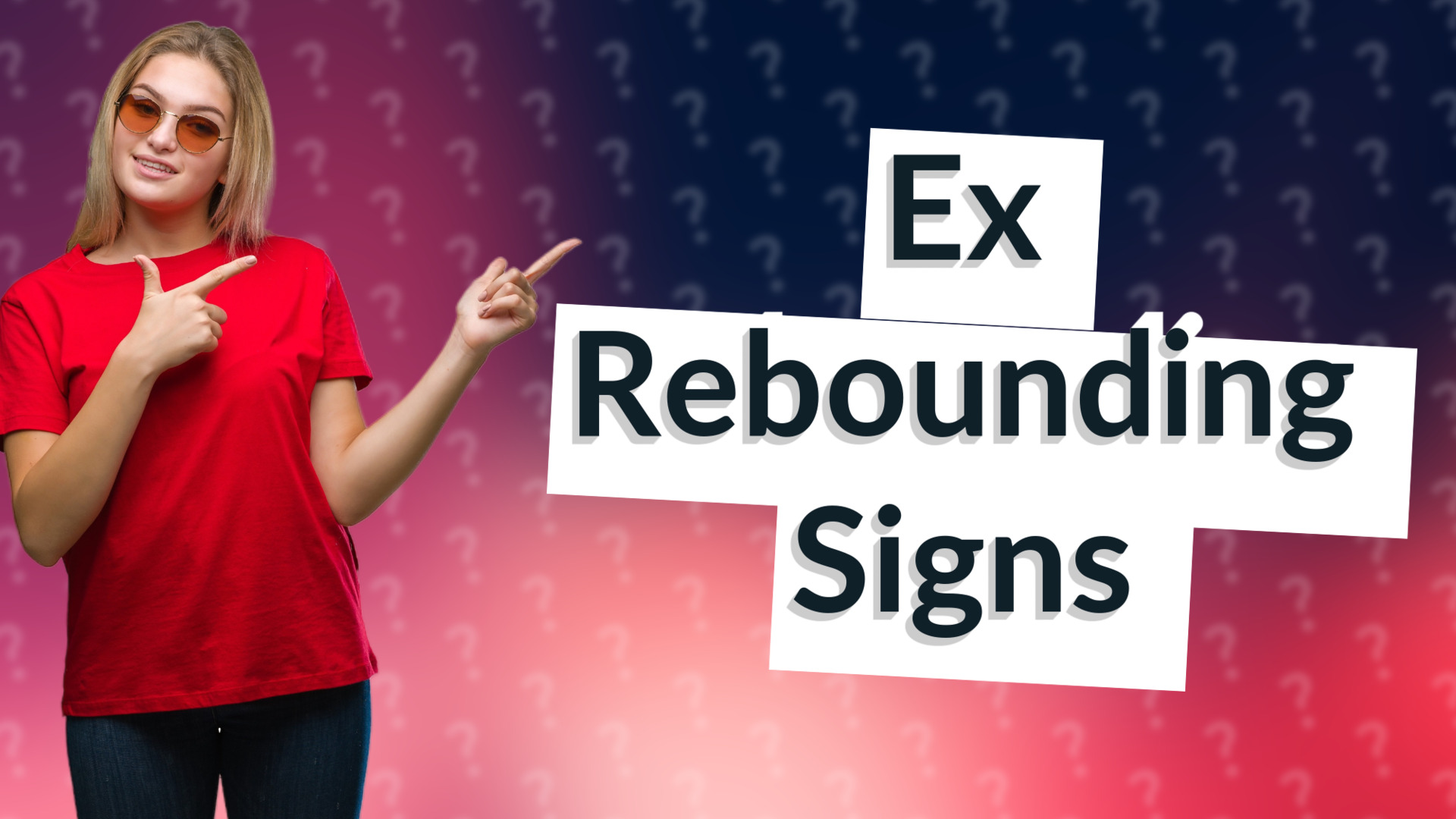 Ex Rebounding Signs